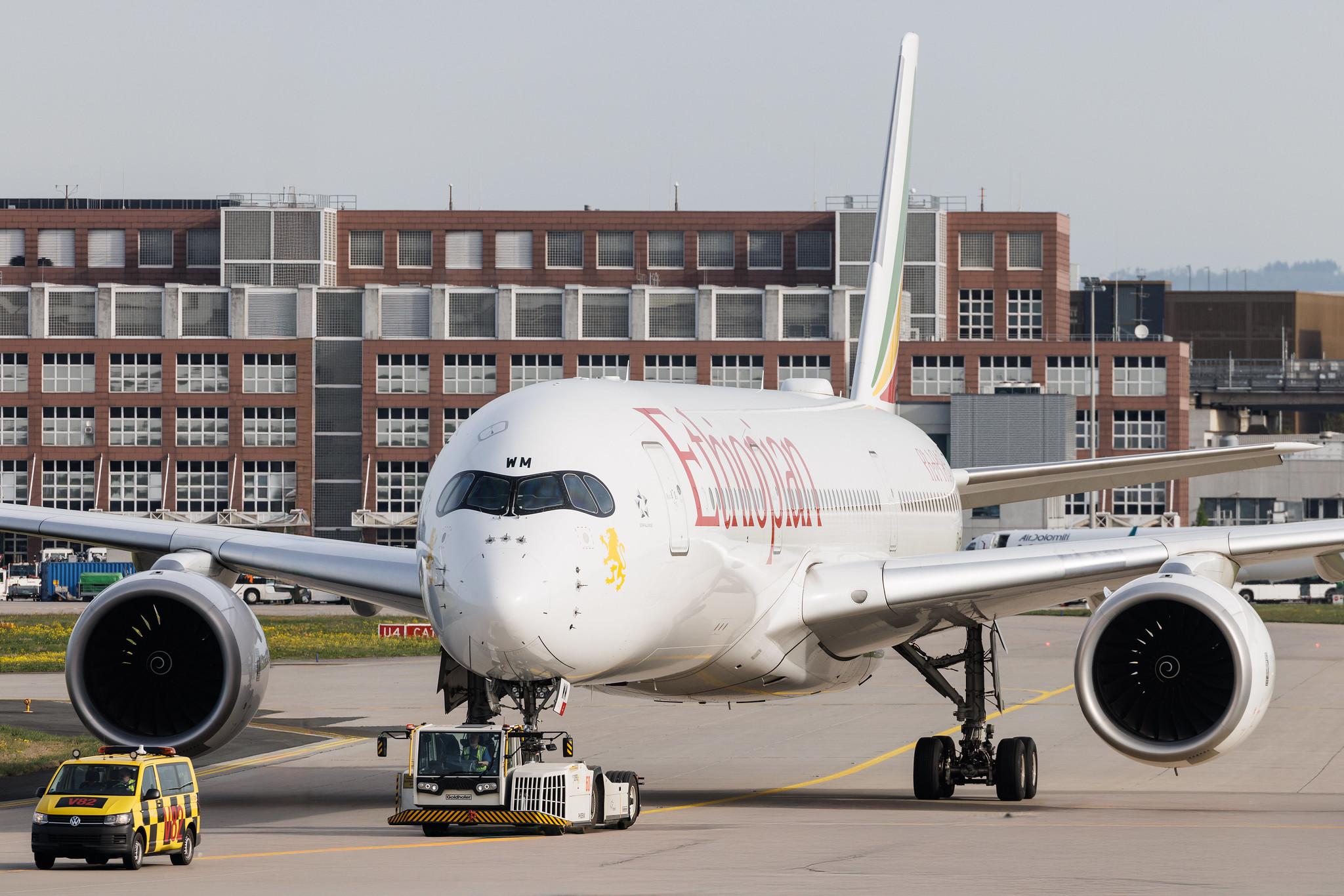 Frankfurt Airport: Ethiopian Airlines (ET / ETH) | Airbus A350-941 A359 | ET-AWM | MSN 289