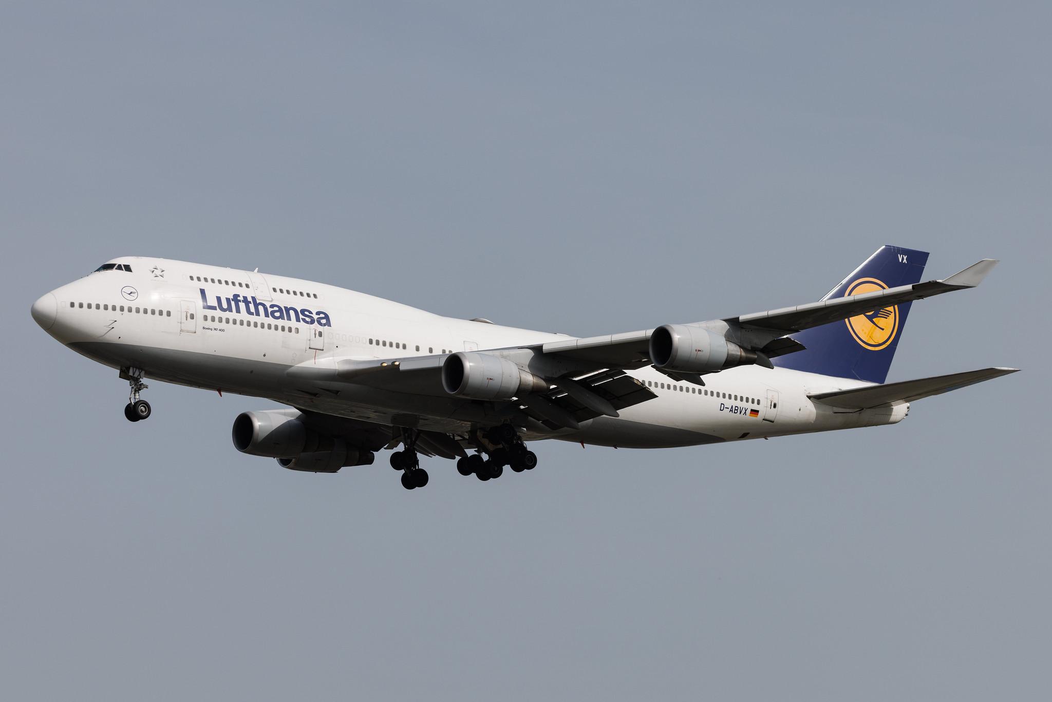 Frankfurt Airport: Lufthansa (LH / DLH) | Boeing 747-430 B744 | D-ABVX | MSN 29868