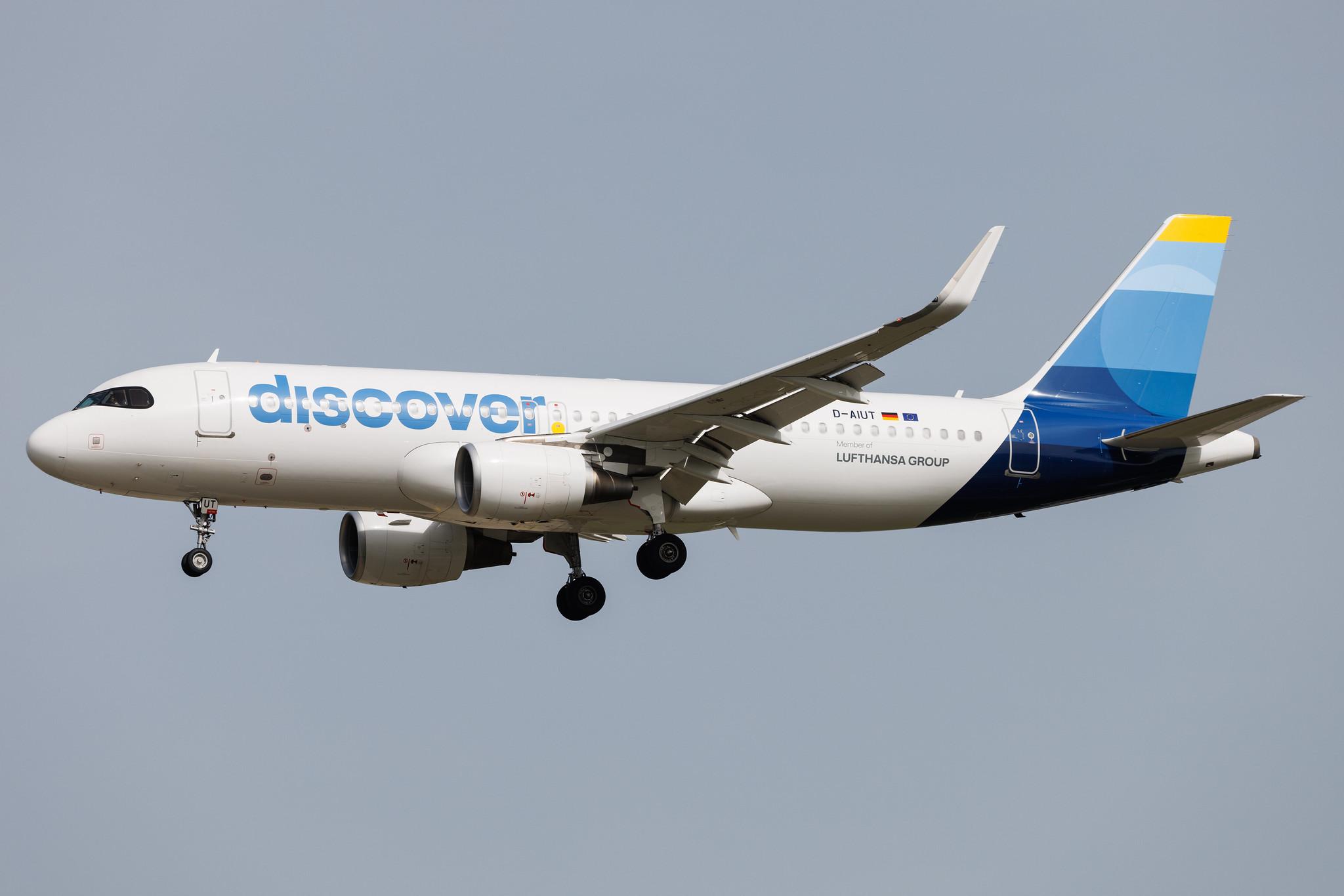 Frankfurt Airport: Discover Airlines (4Y / OCN) | Airbus A320-214 A320 | D-aiut | MSN 7115
