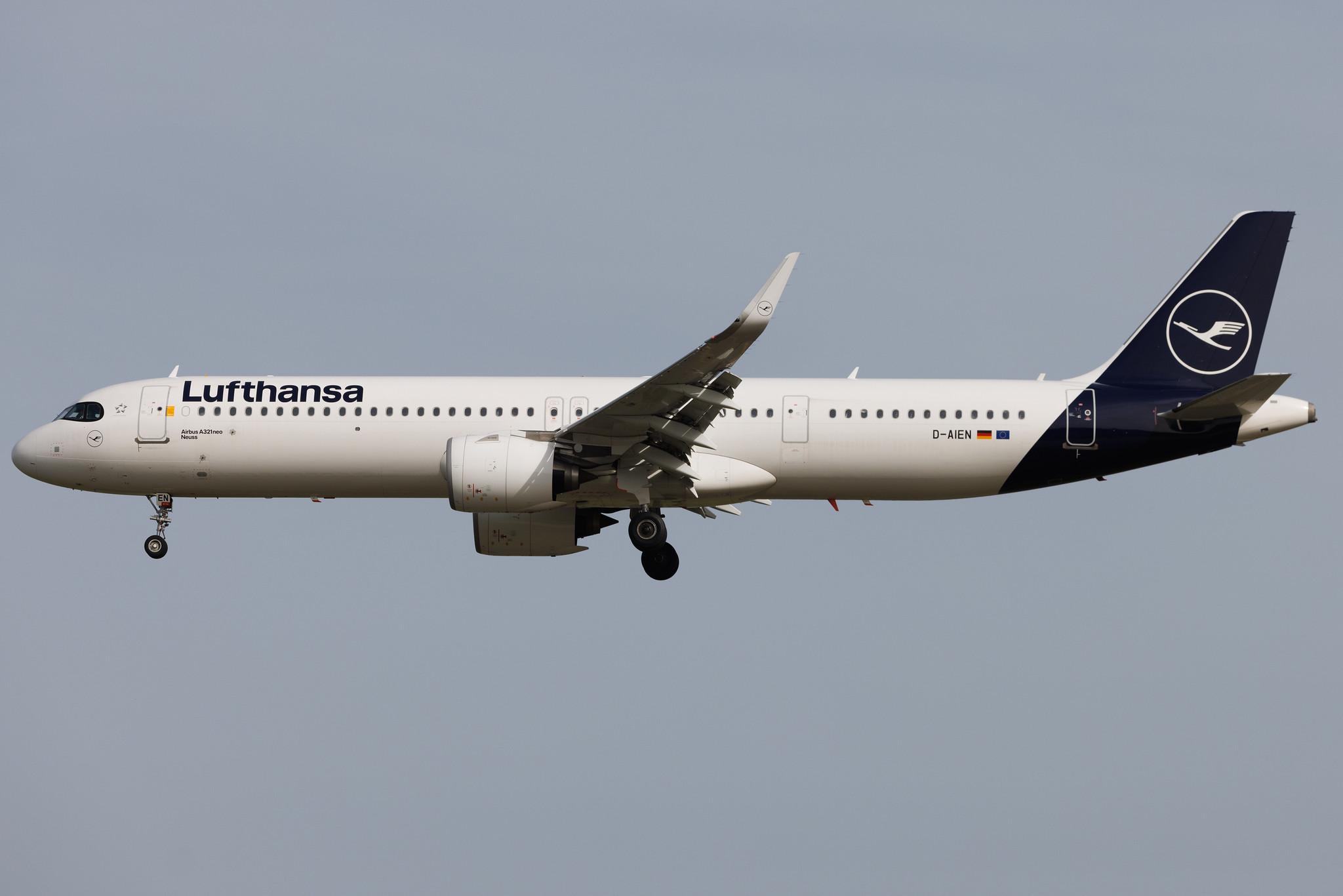 Frankfurt Airport: Lufthansa (LH / DLH) | Airbus A321-271NX A21N | D-AIEN | MSN 10859