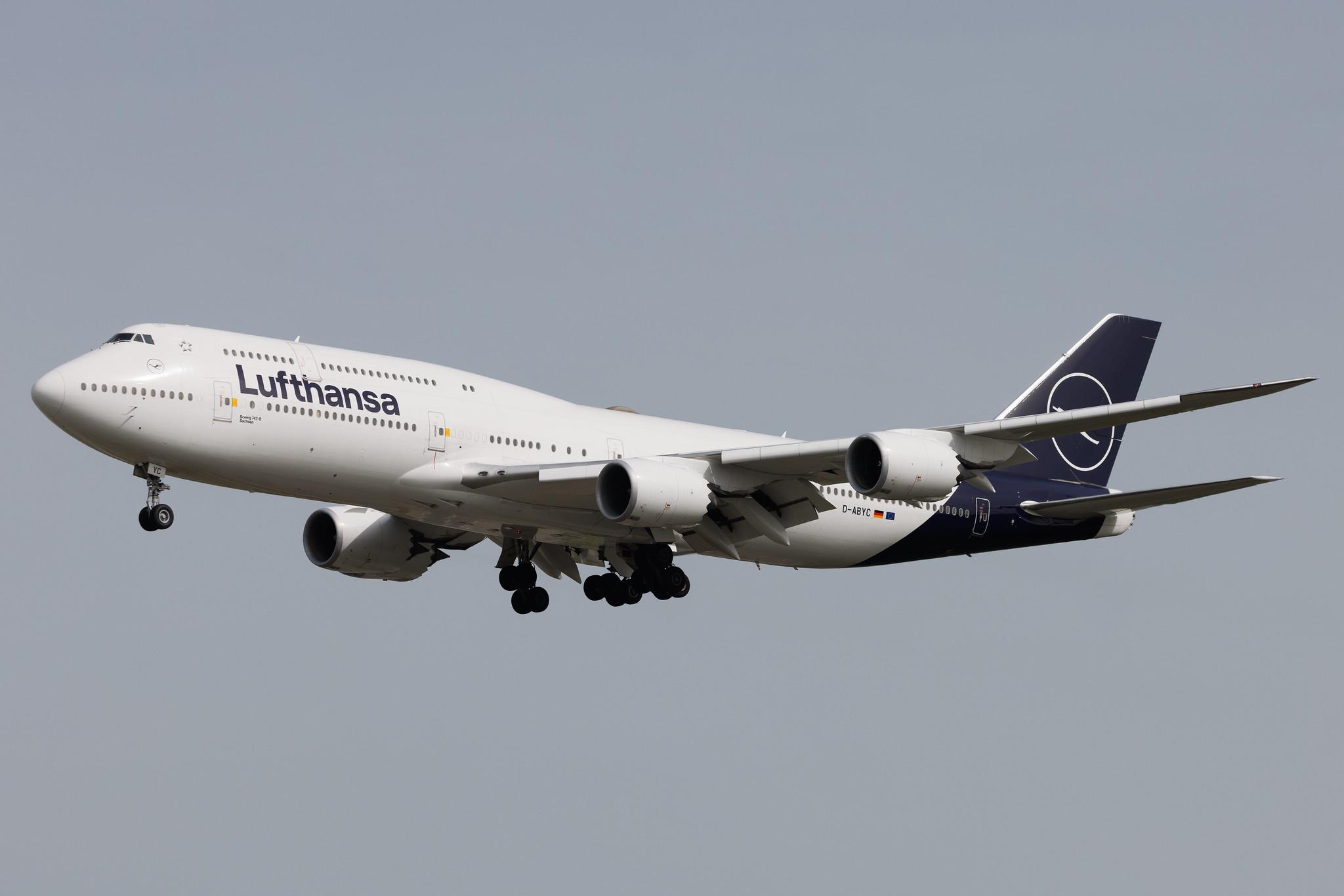 Frankfurt Airport: Lufthansa (LH / DLH) | Boeing 747-830 B748 | D-ABYC | MSN 37828
