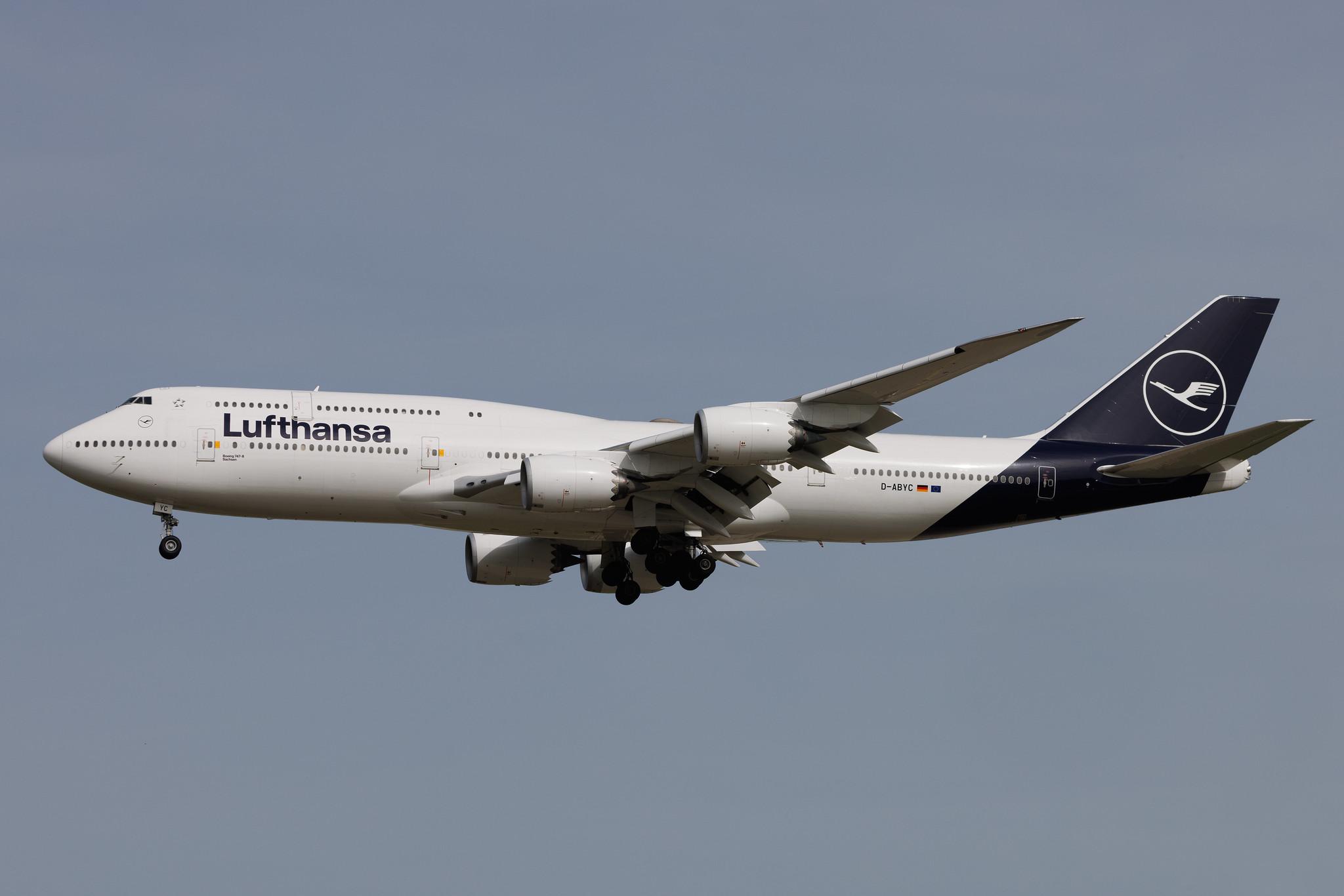 Frankfurt Airport: Lufthansa (LH / DLH) | Boeing 747-830 B748 | D-ABYC | MSN 37828