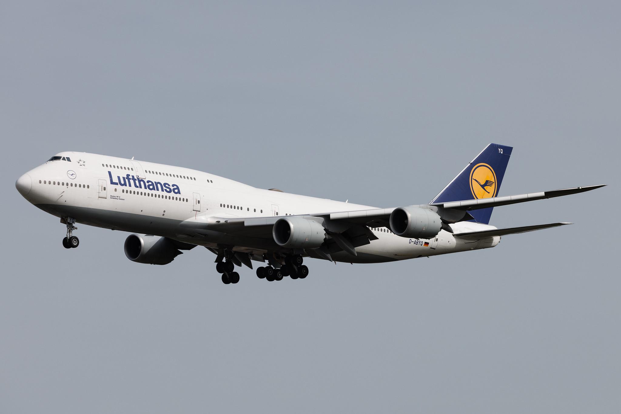 Frankfurt Airport: Lufthansa (LH / DLH) | Boeing 747-830 B748 | D-ABYQ | MSN 37840