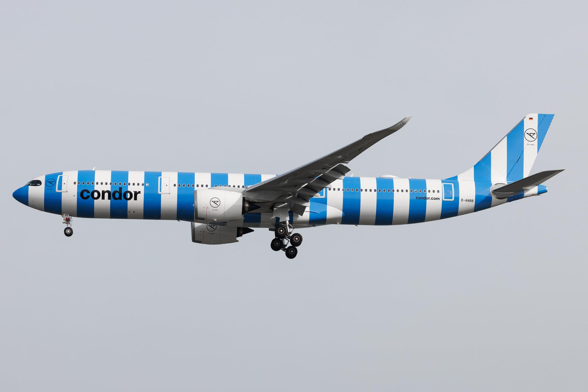 Frankfurt Airport: Condor (DE / CFG) | Livery: Blue Sea Livery | Airbus A330-941 A339 | D-ANRB | MSN 1958