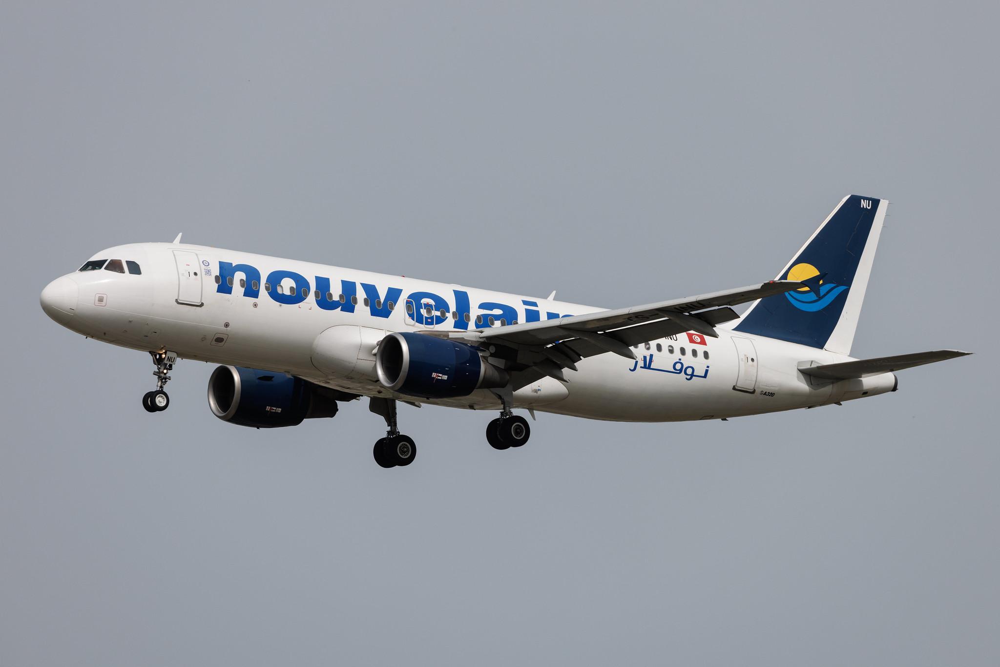 Frankfurt Airport: Nouvelair (BJ / LBT) | Operator: Nouvelair Tunisie | Airbus A320-214 A320 | TS-INU | MSN 3827