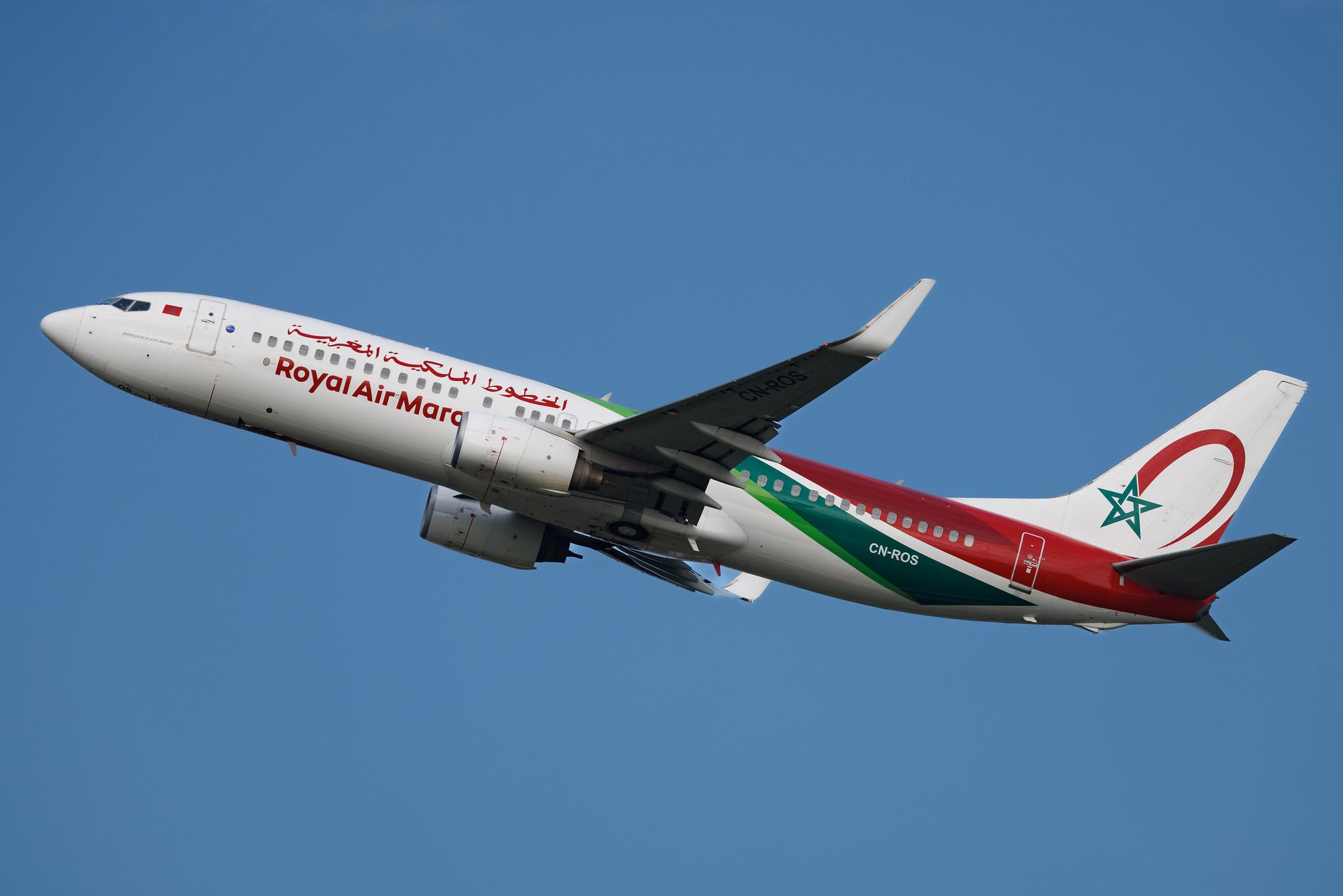 Paris Orly Airport: Royal Air Maroc (AT / RAM) | Boeing 737-8B6 B738 | CN-ROS | MSN 37718