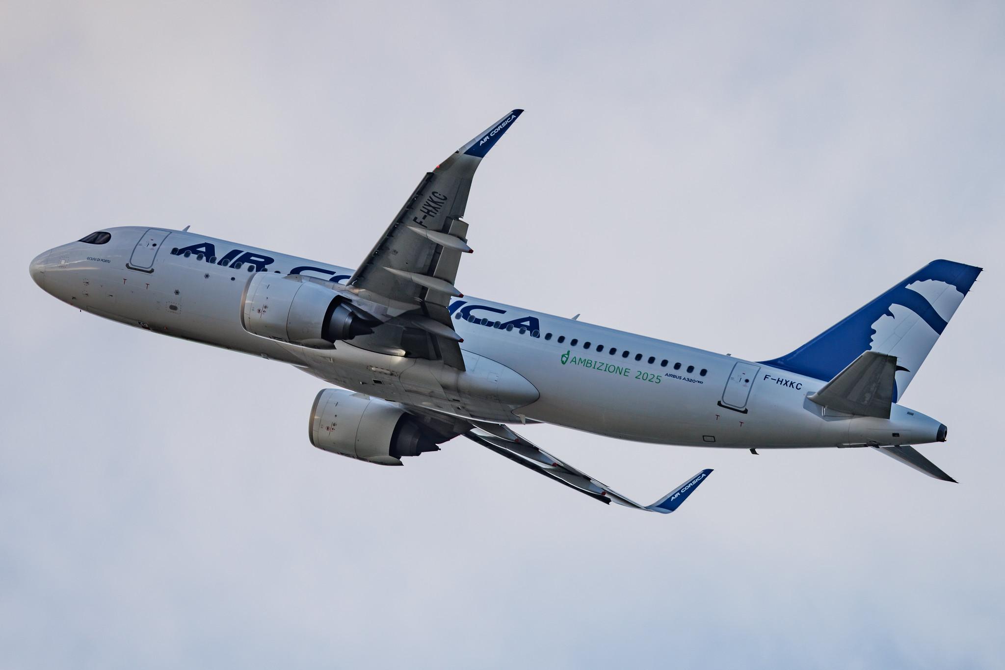Paris Orly Airport: Air Corsica (XK / CCM) | Airbus A320-252N A20N | F-HXKC | MSN 11831