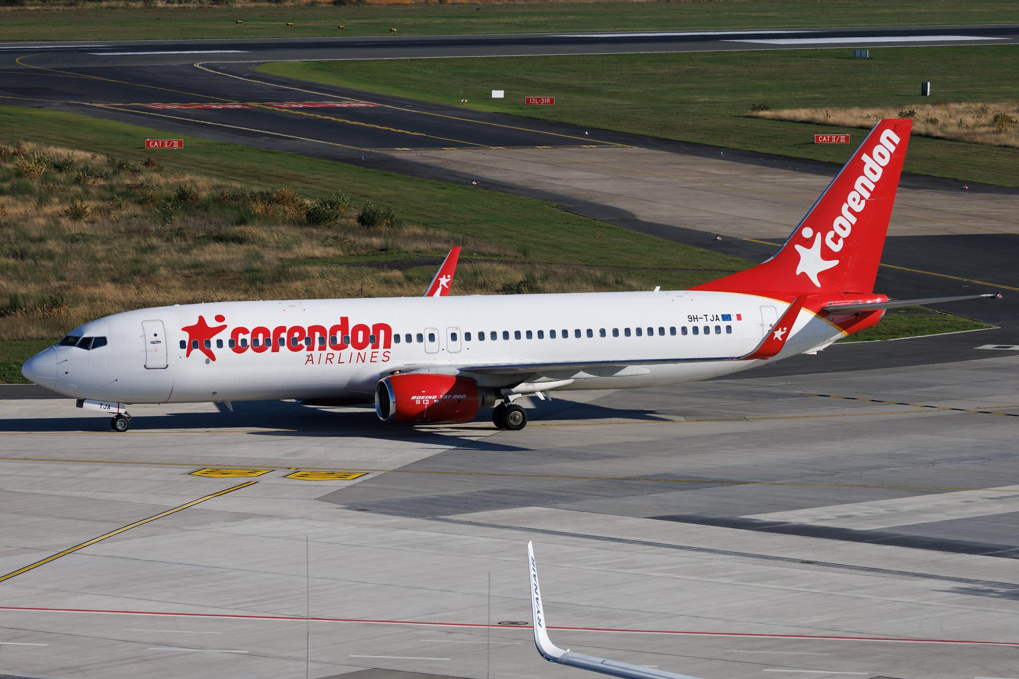 Köln Bonn Airport: Corendon Airlines (XC / CAI) | Operator: Corendon Airlines Europe | Boeing 737-8F2 B738 | 9H-TJA | MSN 34409
