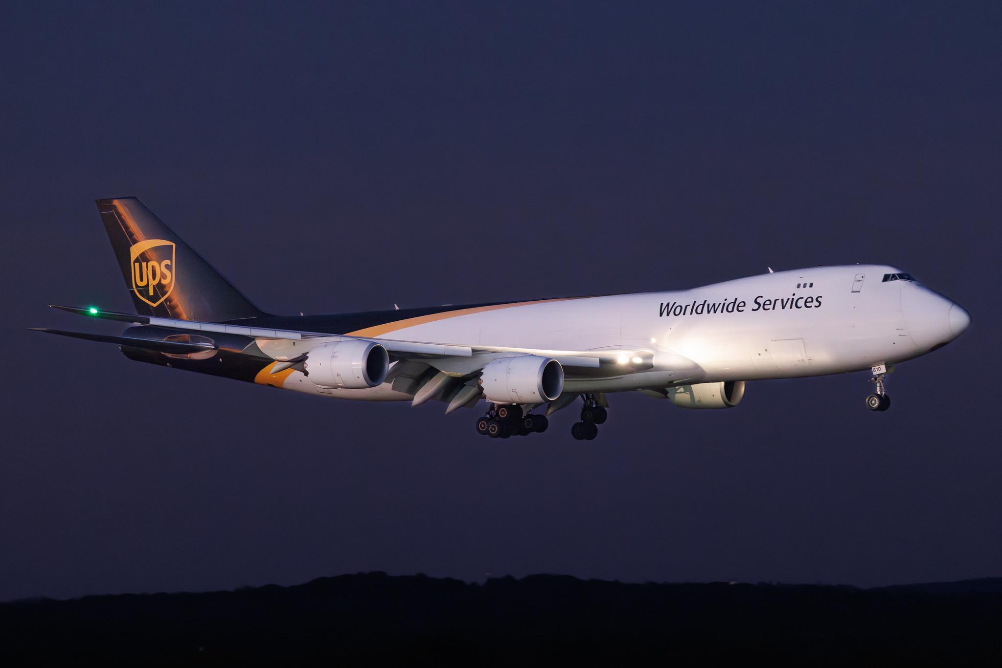 Köln Bonn Airport: UPS (5X / UPS) | Boeing 747-8F B748 | N610UP | MSN 64256