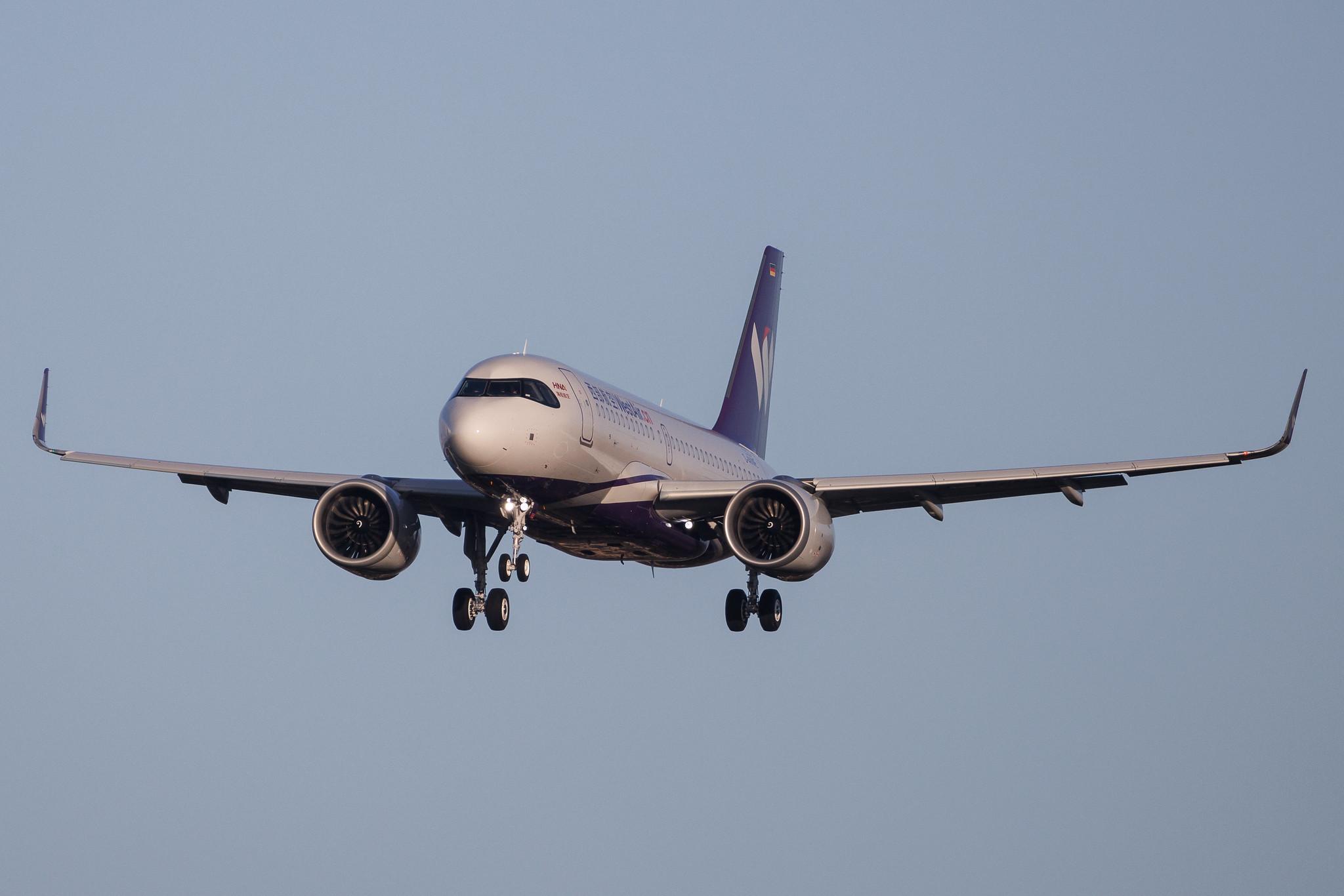 Hamburg Airport: West Air (PN / CHB) | Airbus A319-153N A19N | D-AVWE | B-32JM | MSN 12123