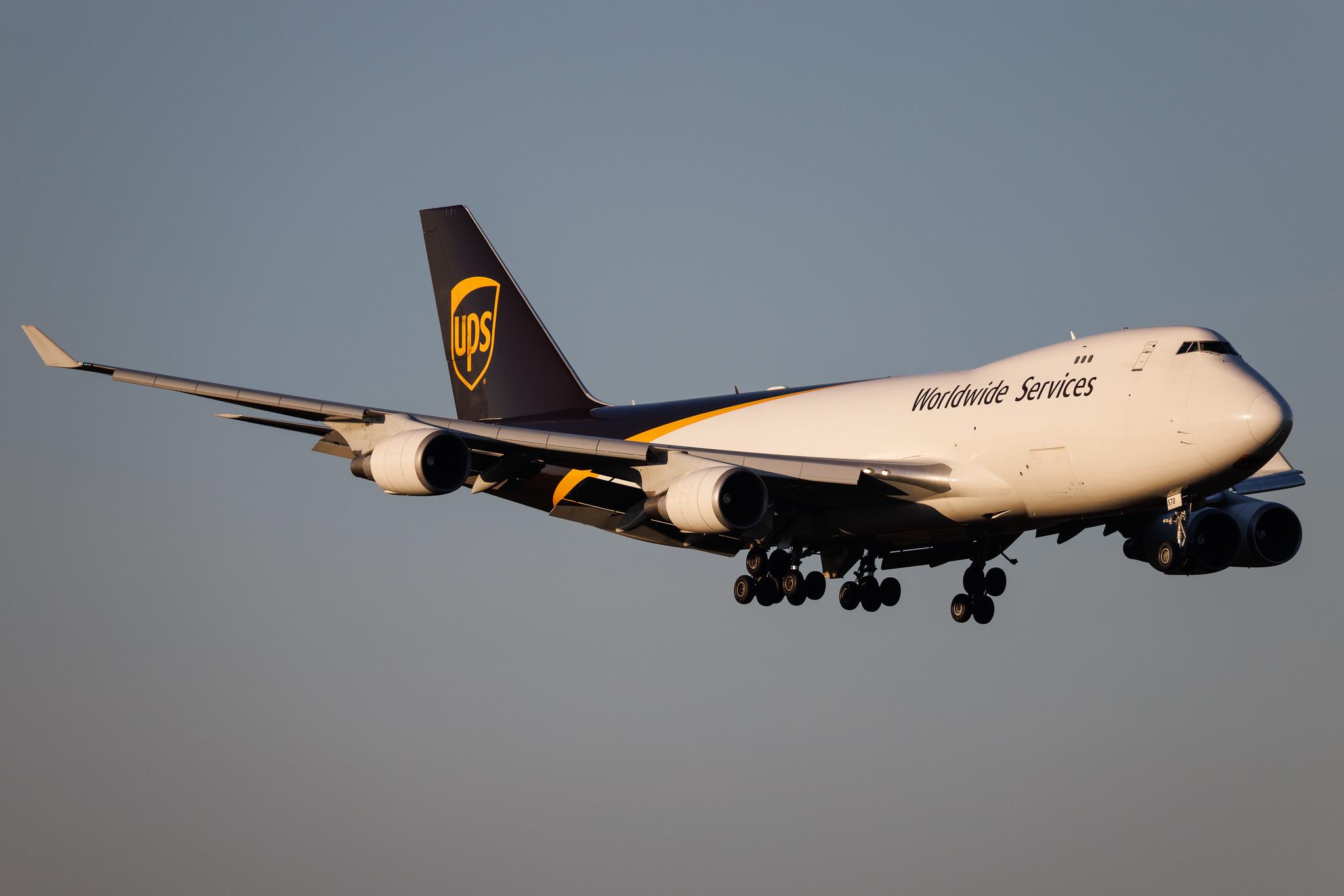 Köln Bonn Airport: UPS (5X / UPS) | Boeing 747-44AF B744 | N570UP | MSN 35667