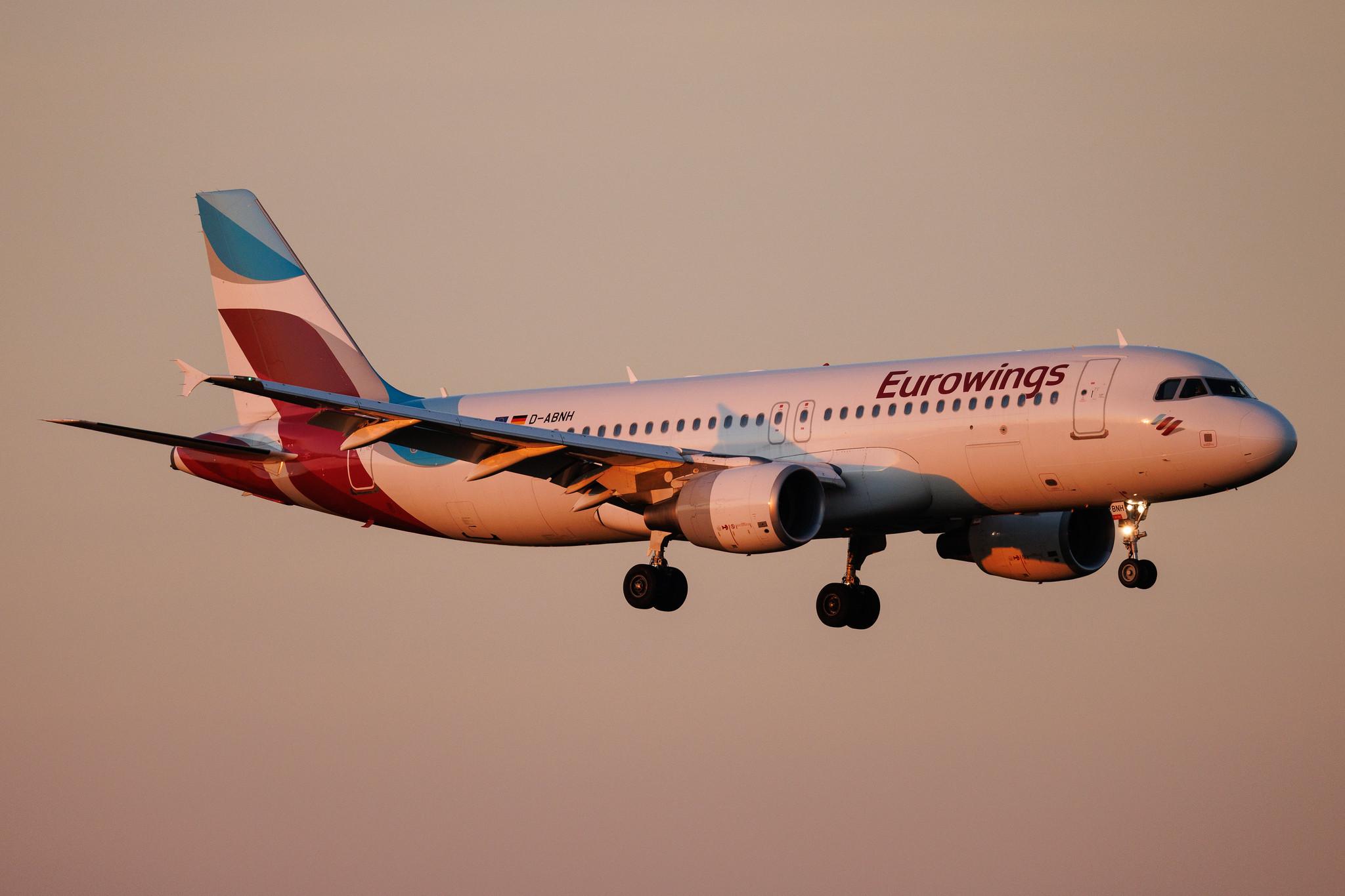 Köln Bonn Airport: Eurowings (EW / EWG) | Airbus A320-214 A320 | D-ABNH | MSN 1775