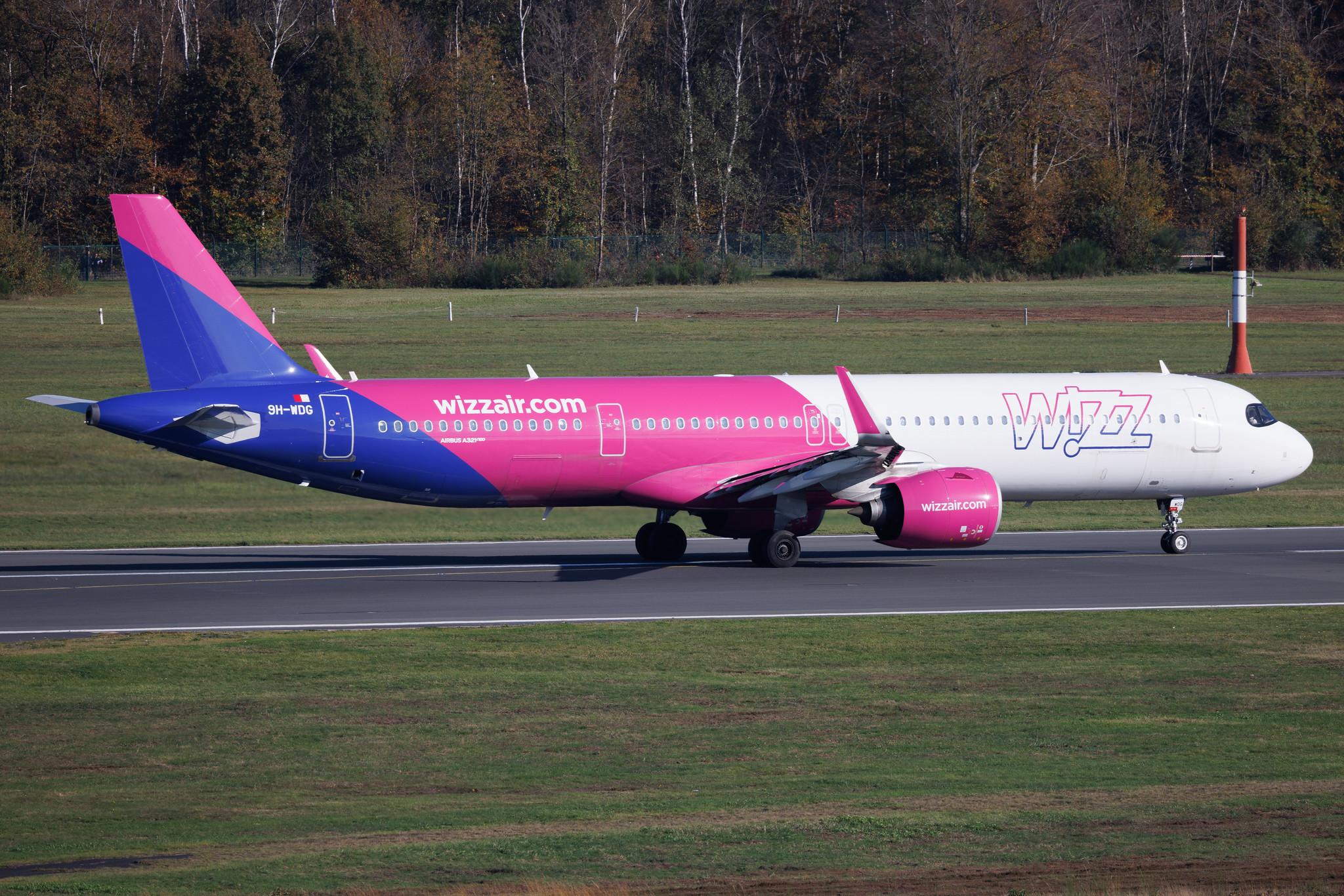 Köln Bonn Airport: Wizz Air (W6 / WZZ) | Operator: Wizz Air Malta | Airbus A321-271NX A21N | 9H-WDG | MSN 11499