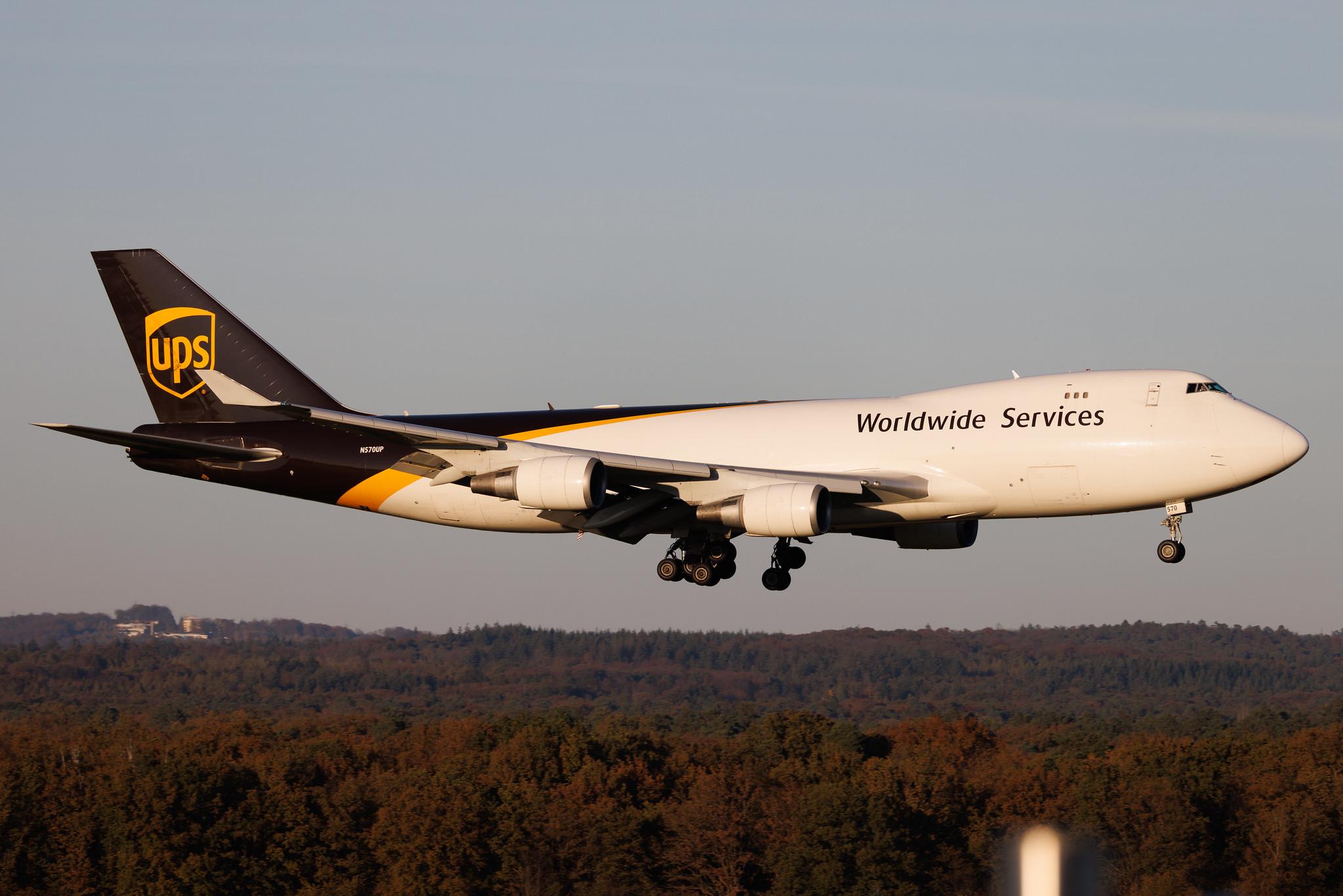 Köln Bonn Airport: UPS (5X / UPS) | Boeing 747-44AF B744 | N570UP | MSN 35667