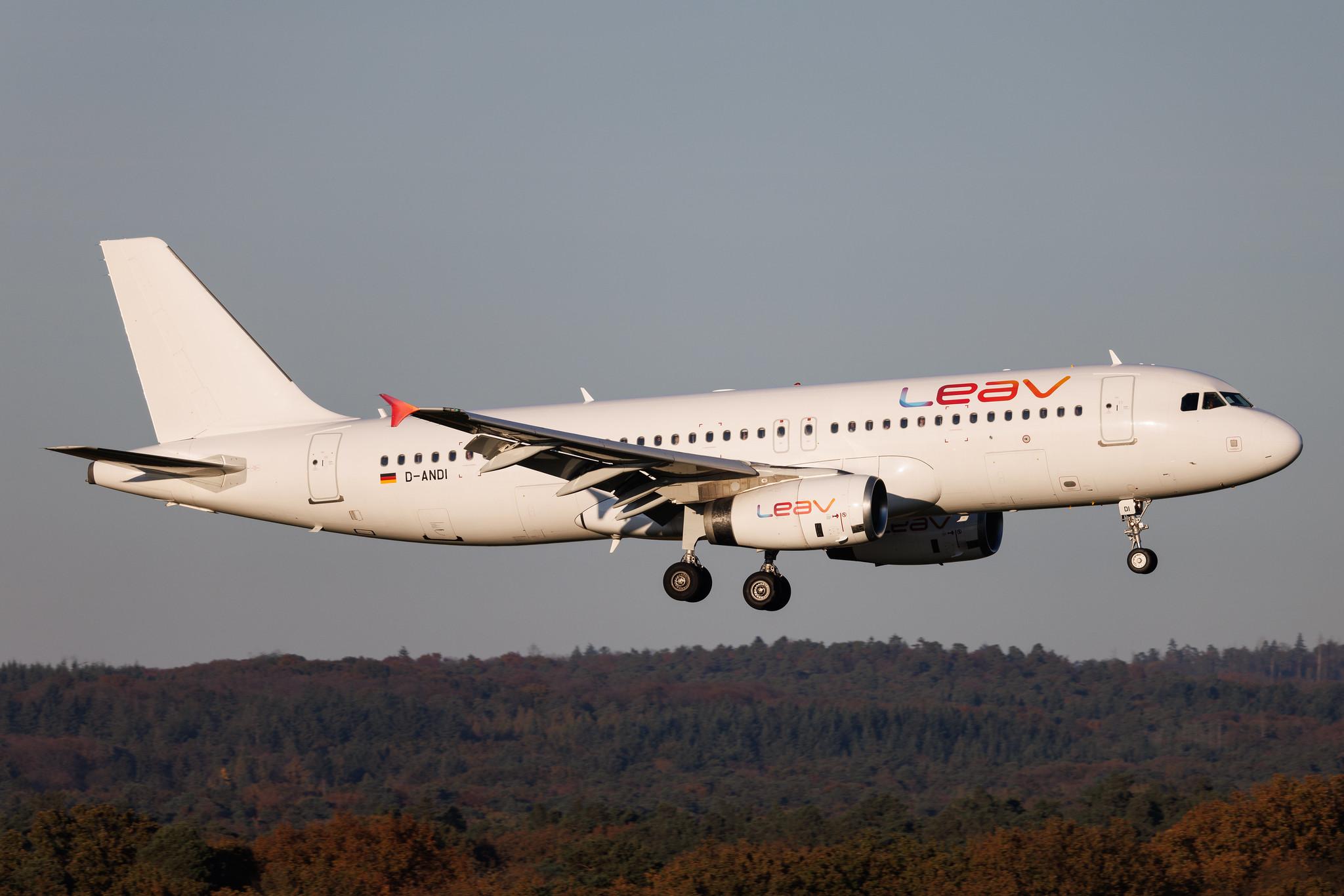 Köln Bonn Airport: Leav Aviation | Airbus A320-232 A320 | D-ANDI | MSN 3674