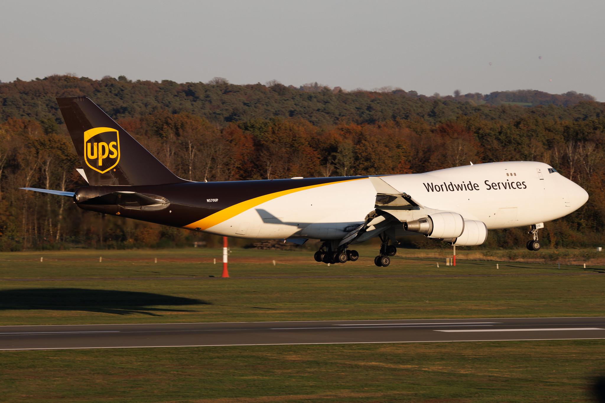 Köln Bonn Airport: UPS (5X / UPS) | Boeing 747-44AF B744 | N570UP | MSN 35667