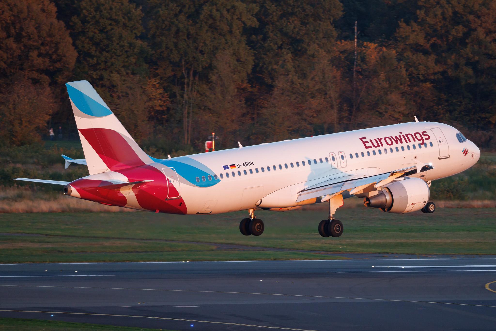 Köln Bonn Airport: Eurowings (EW / EWG) | Airbus A320-214 A320 | D-ABNH | MSN 1775
