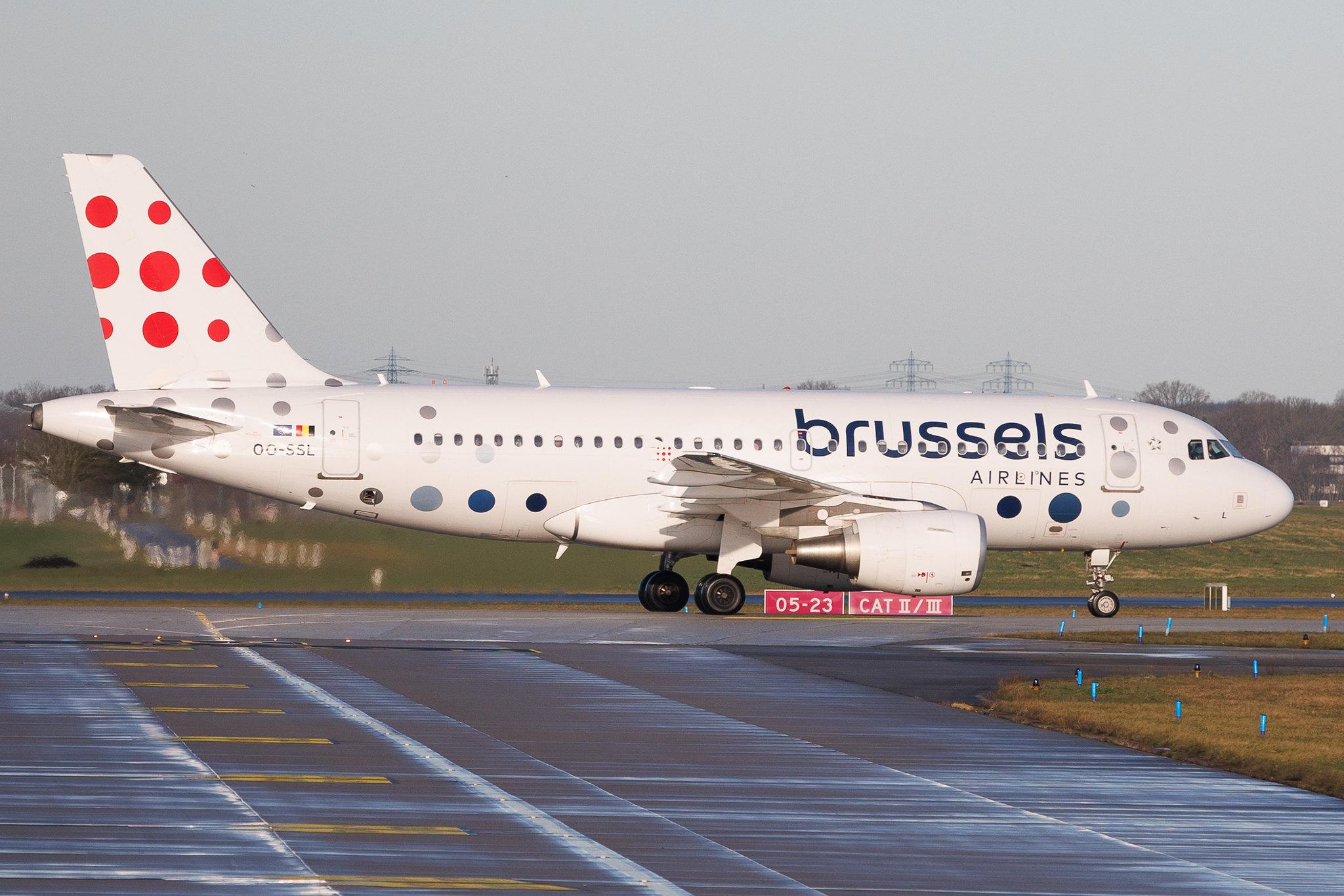 Hamburg Airport: Brussels Airlines (SN / BEL) | Airbus A319-111 A319 | OO-SSL | MSN 1803