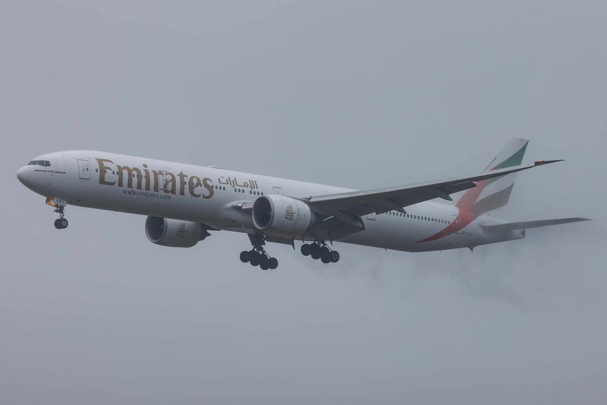 Frankfurt Airport: Emirates (EK / UAE) | Boeing 777-31H(ER) B77W | A6-EGO | MSN 35598