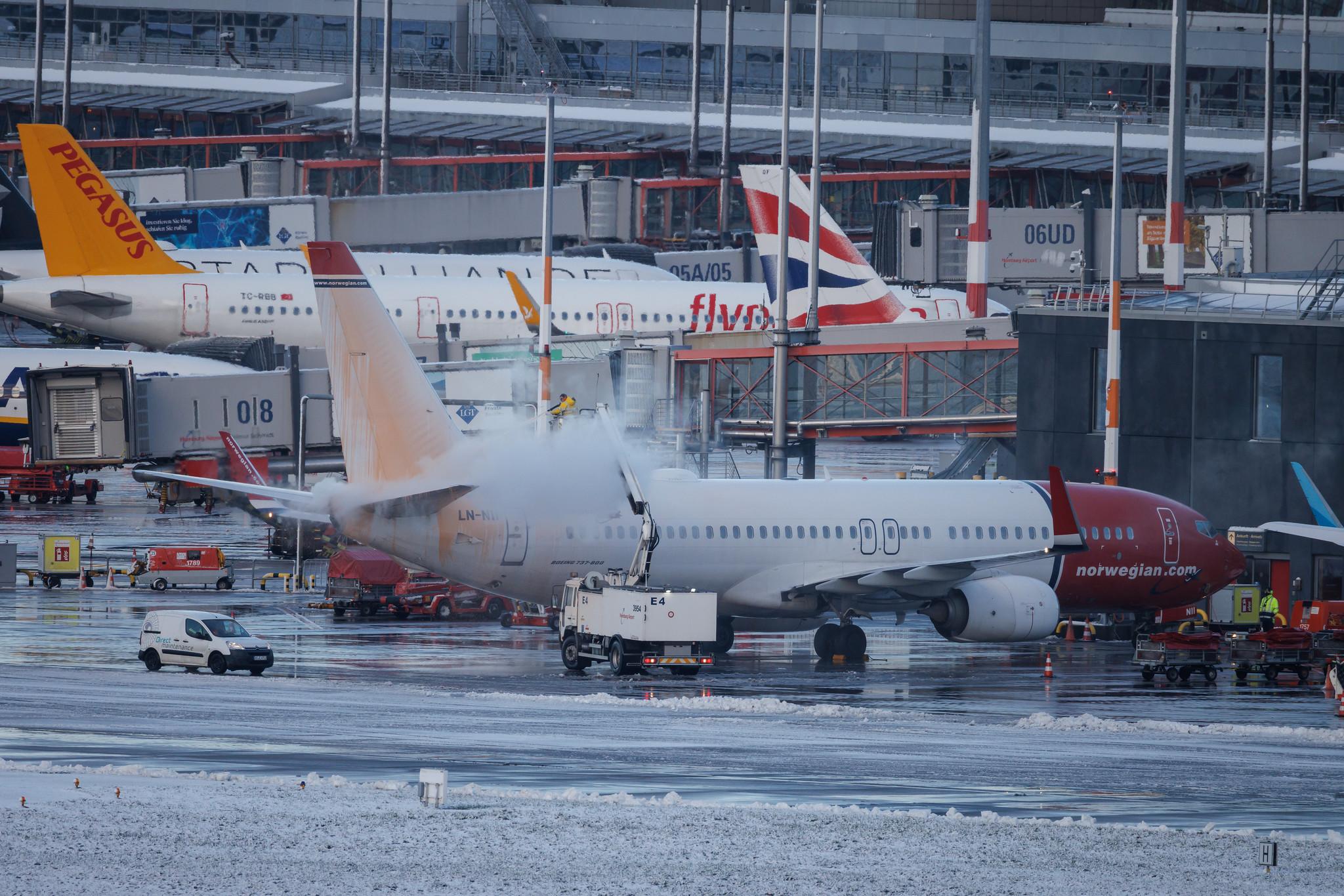 Hamburg Airport: Norwegian (DY / NOZ) | Boeing 737-8JP B738 | LN-NII | MSN 43877
