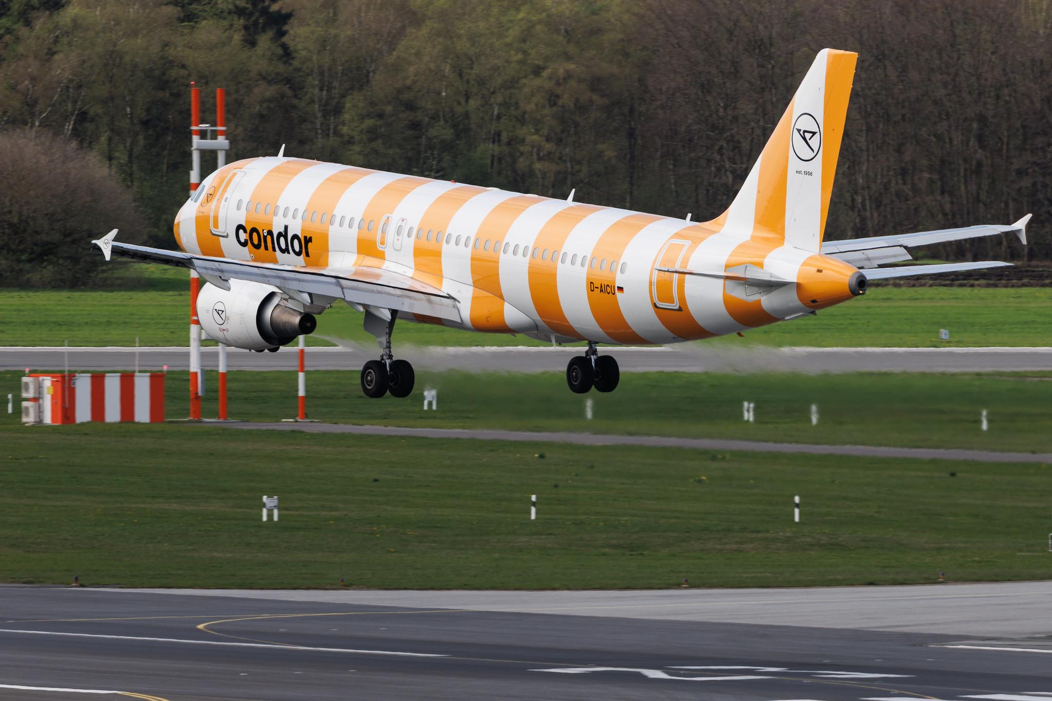 Hamburg Airport: Condor (DE / CFG) | Airbus A320-214 A320 | D-AICU | MSN 03767