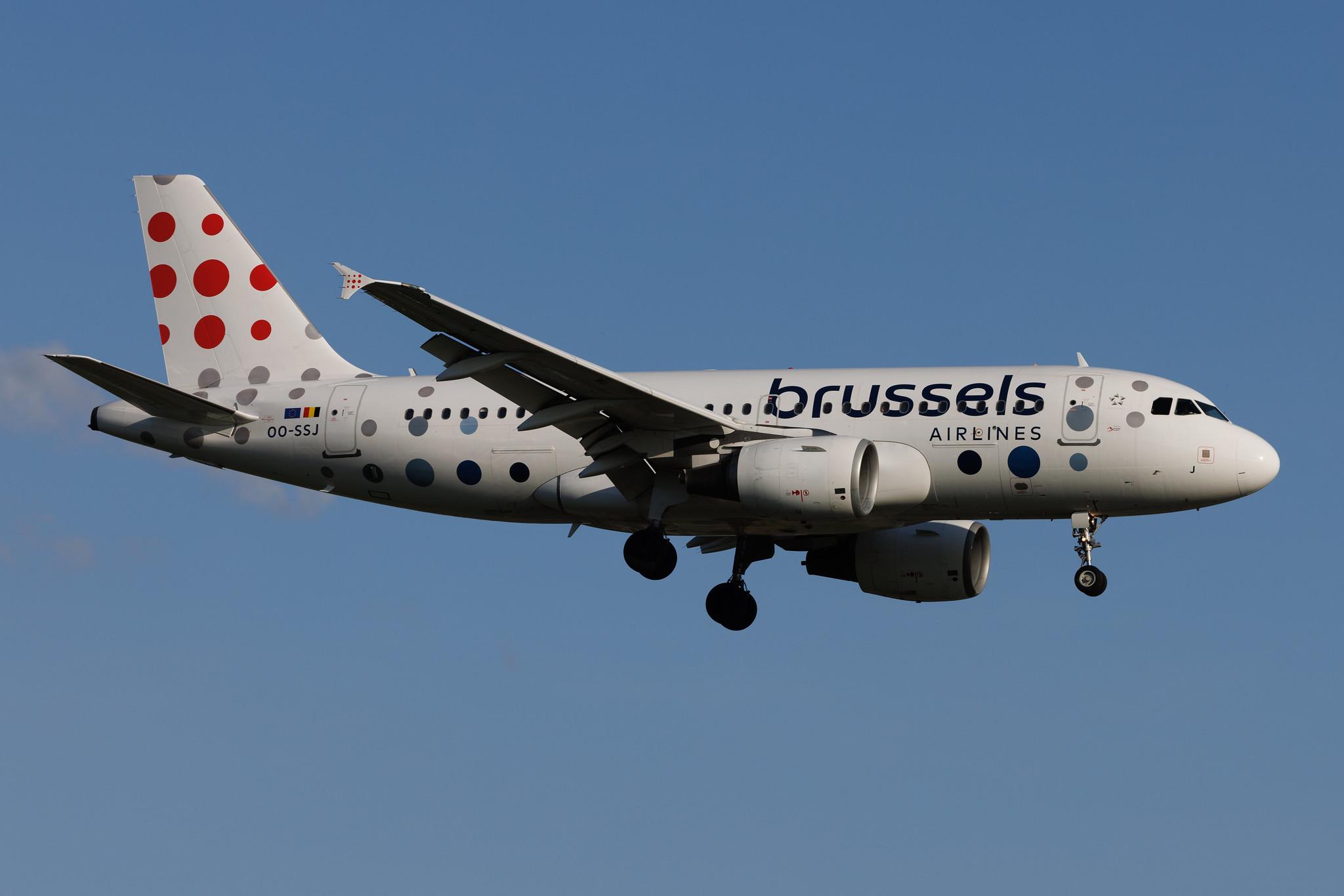 Hamburg Airport: Brussels Airlines (SN / BEL) | Airbus A319-111 A319 | OO-SSJ | MSN 1759