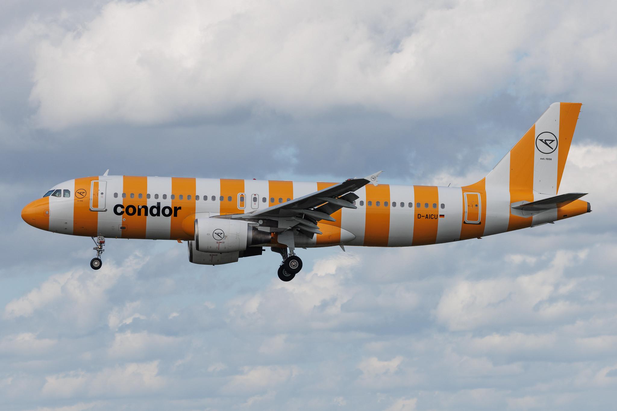 Hamburg Airport: Condor (DE / CFG) | Airbus A320-214 A320 | D-AICU | MSN 03767