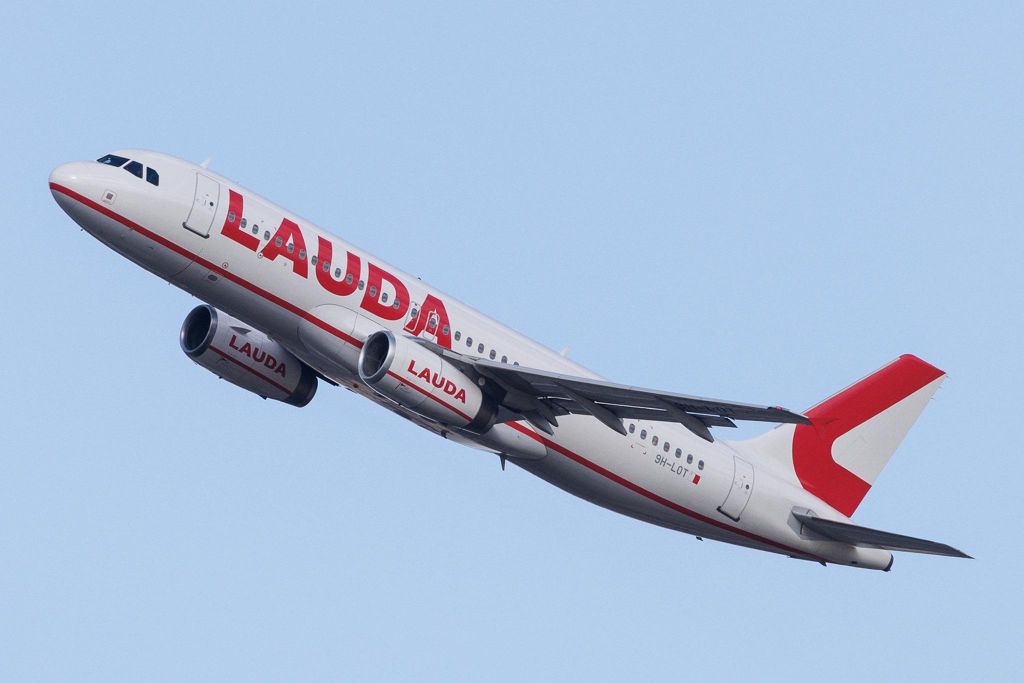 Vienna International Airport: Lauda Europe (LW / LDA) | Airbus A320-232 A320 | 9H-LOT | MSN 02522