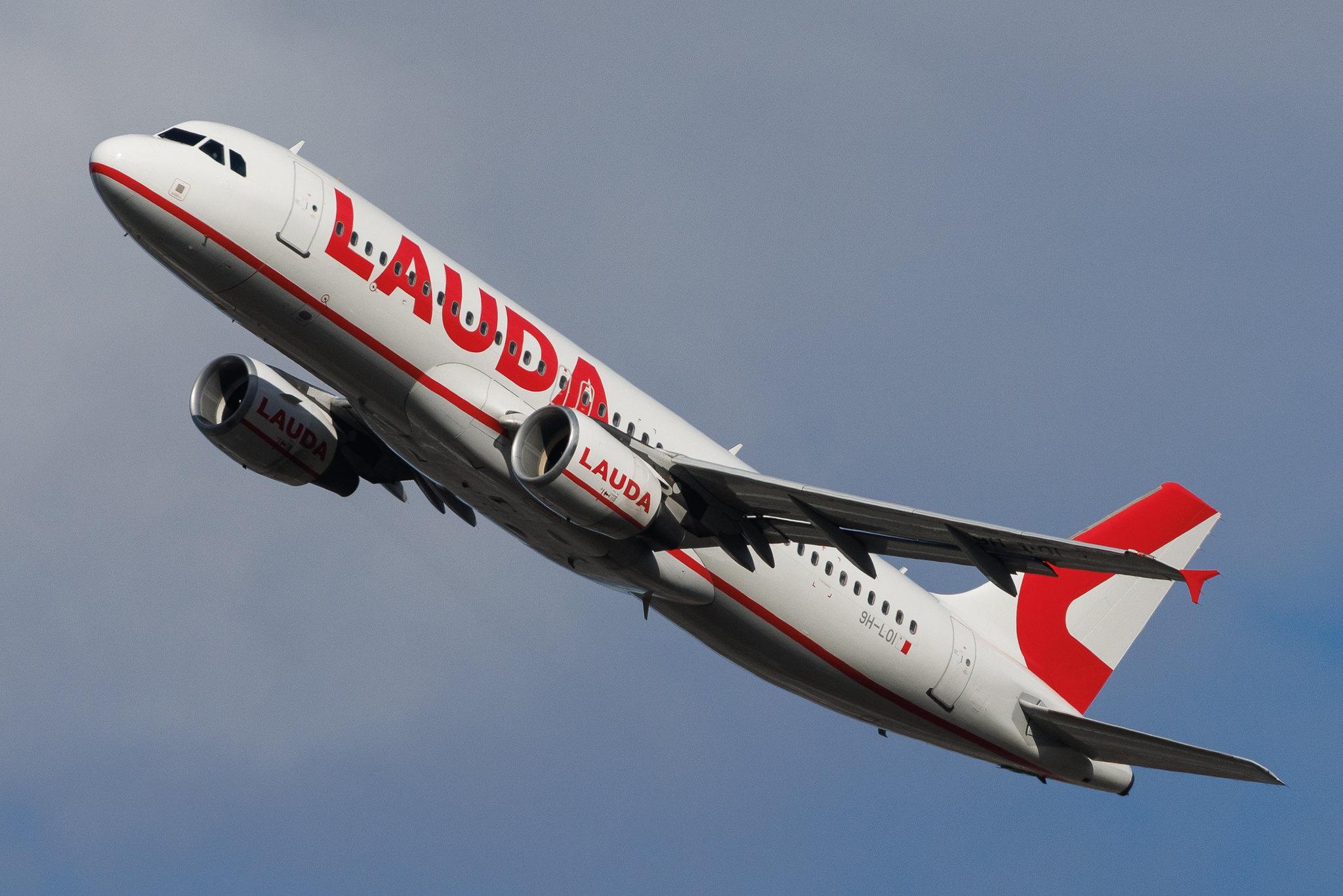 Vienna International Airport: Lauda Europe (LW / LDA) | Airbus A320-214 A320 | 9H-LOI | MSN 02994