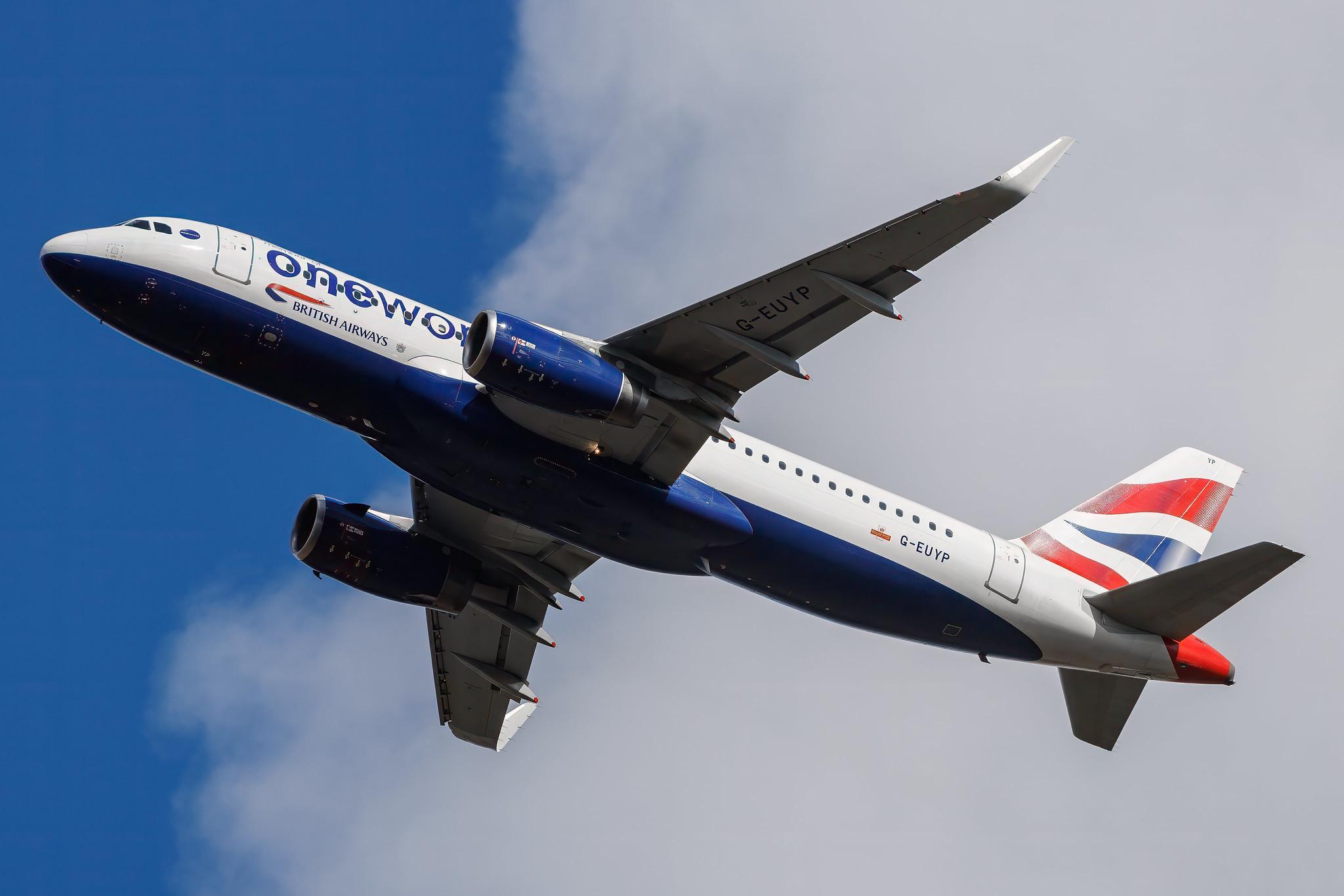 Vienna International Airport: British Airways (BA / BAW) | Airbus A320-232 A320 | G-EUYP | MSN 5784