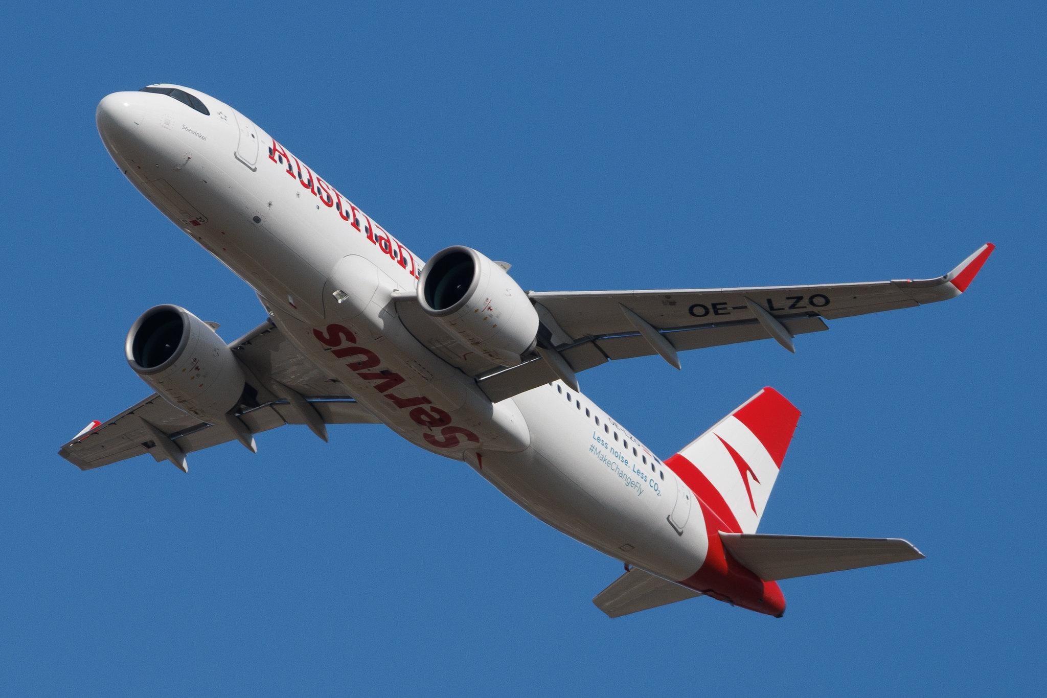 Vienna International Airport: Austrian Airlines (OS / AUA) | Airbus A320-271N A20N | OE-LZO | MSN 11076