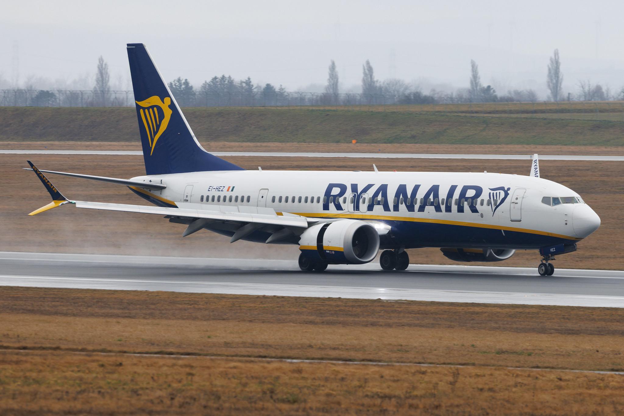 Vienna International Airport: Ryanair (FR / RYR) | Boeing 737 MAX 8-200 B38M | EI-HEZ | MSN 62312