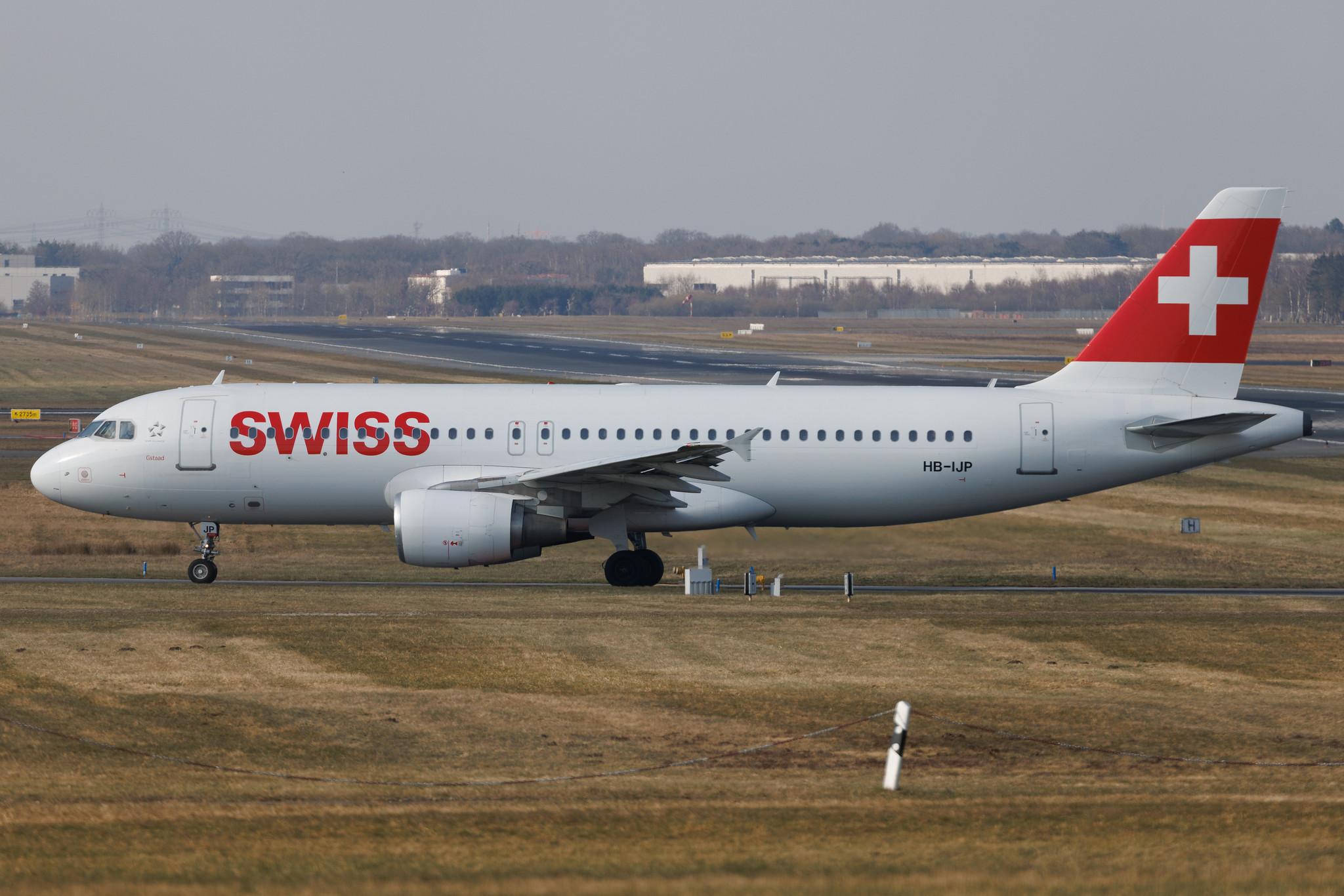 Hamburg Airport: Swiss (LX / SWR) | Airbus A320-214 A320 | HB-IJP | MSN 0681