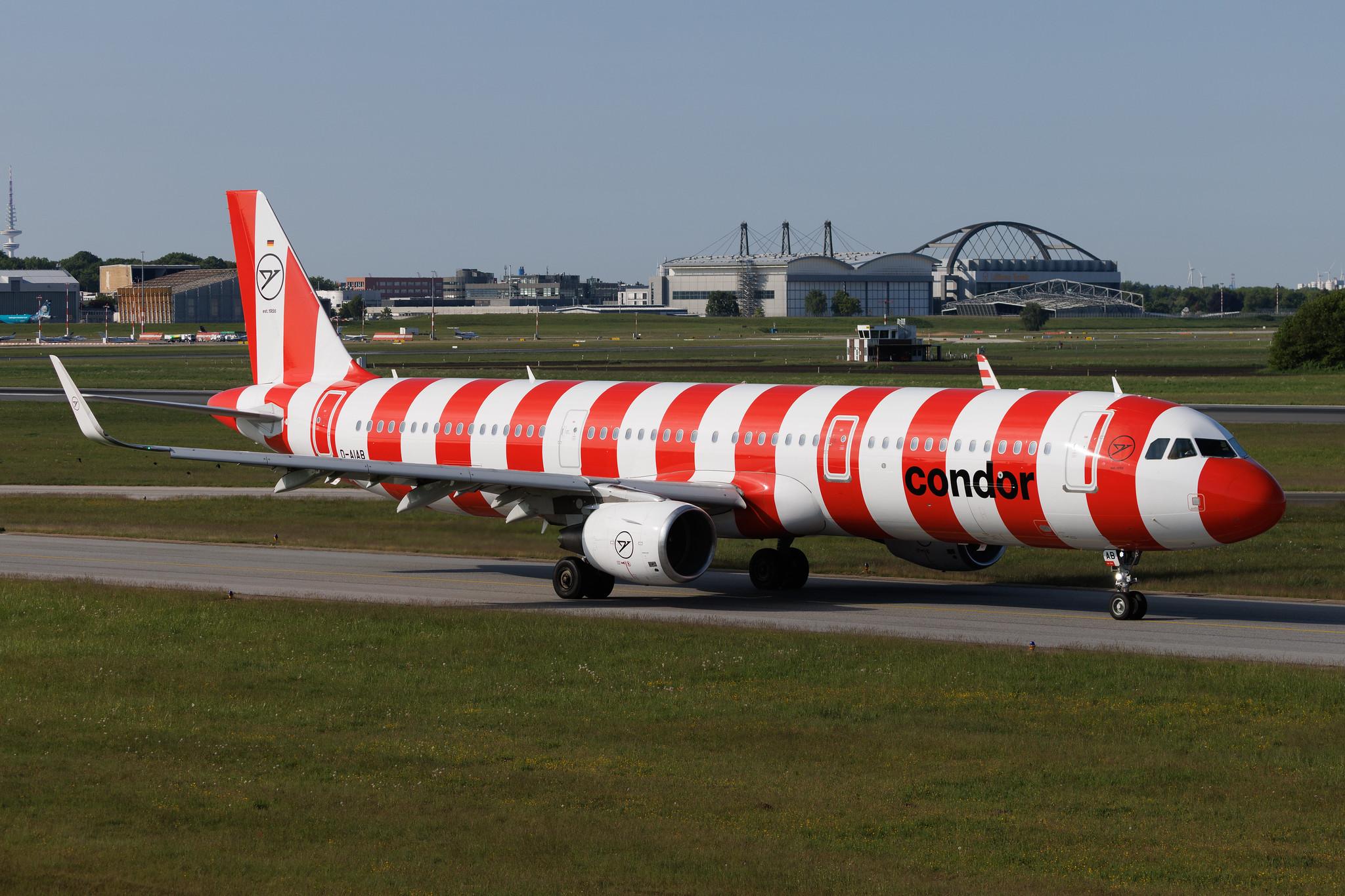 Hamburg Airport: Condor (DE / CFG) | Livery: Red Passion Livery | Airbus A321-211 A321 | D-AIAB | MSN 06511