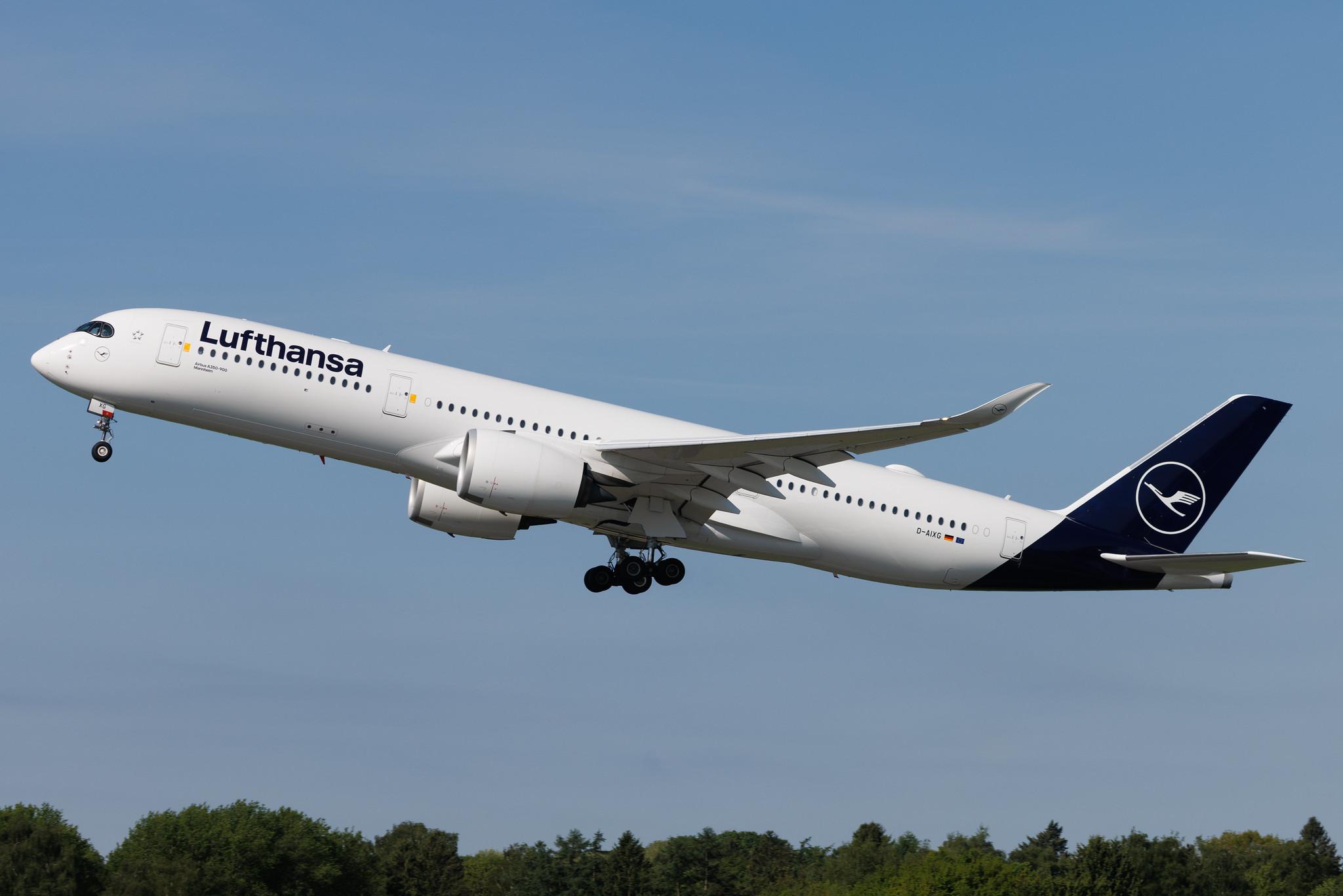 Hamburg Airport: Lufthansa (LH / DLH) | Airbus A350-941 A359 | D-AIXG | MSN 174