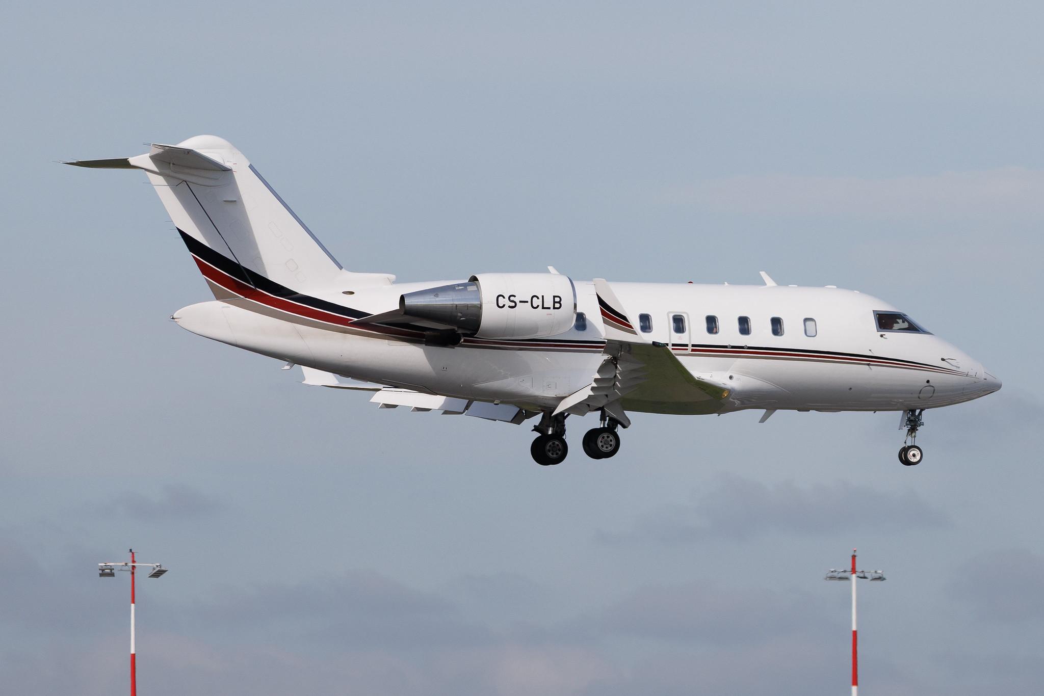 Hamburg Airport: NetJets Europe (NJE) | Bombardier Challenger 650 CL60 | CS-CLB | MSN 6184