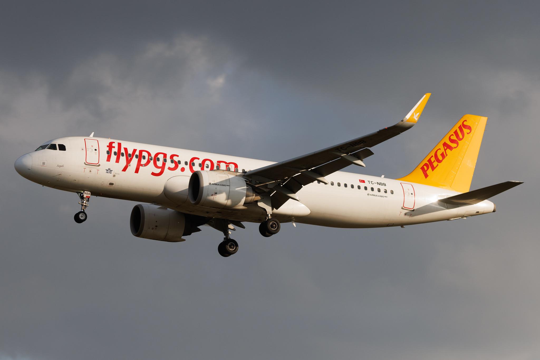 Hamburg Airport: Pegasus (PC / PGT) | Operator: Pegasus Airlines | Airbus A320-251N A20N | TC-NBB | MSN 07147