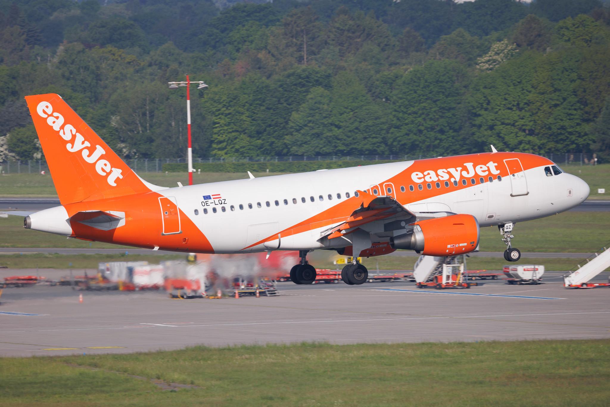 Hamburg Airport: easyJet (U2 / EZY) | Operator: easyJet Europe | Airbus A319-111 A319 | OE-LQZ | MSN 3059