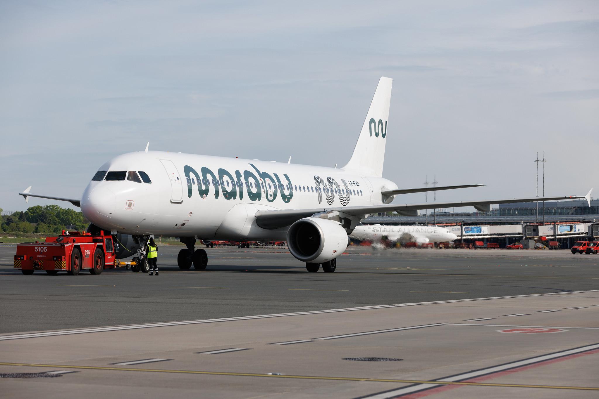 Hamburg Airport: Marabu (DI / MBU) | Operator: Bulgaria Air | Airbus A320-214 A320 | LZ-FBD | MSN 2596
