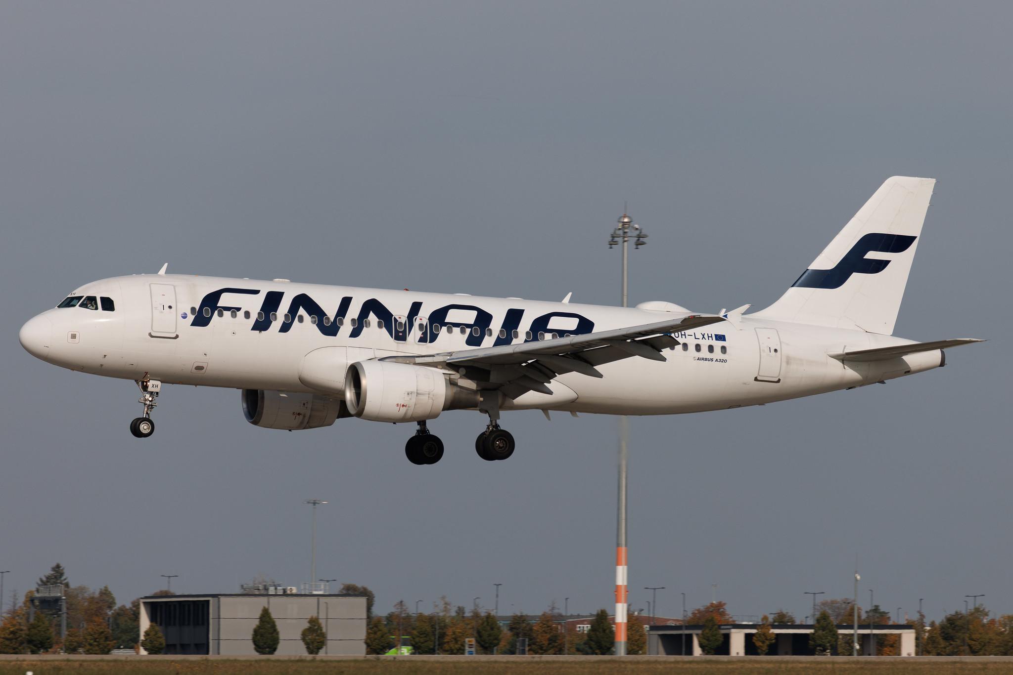 Flughafen Berlin Brandenburg: Finnair (AY / FIN) | Airbus A320-214 A320 | OH-LXH | MSN 1913