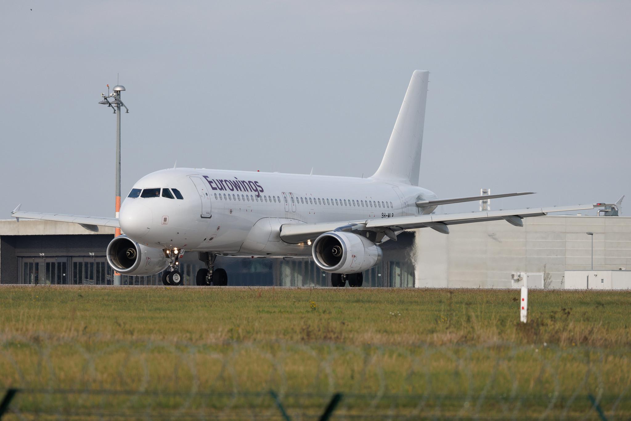 Flughafen Berlin Brandenburg: Eurowings (EW / EWG) | Operator: Avion Express Malta | Airbus A320-232 A320 | 9H-MLP | MSN 04109