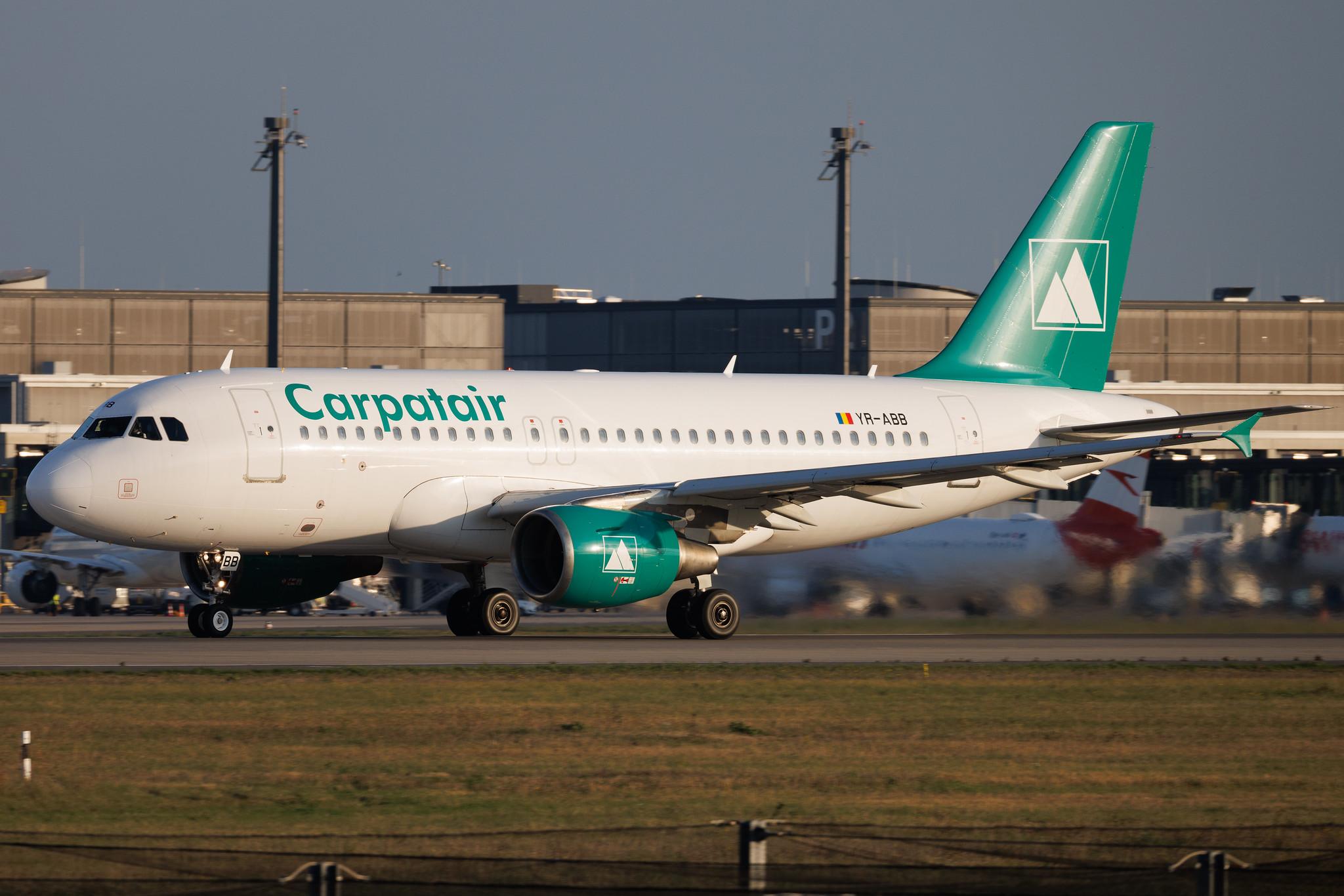 Flughafen Berlin Brandenburg: Carpatair (V3 / KRP) | Airbus A319-112 A319 | YR-ABB | MSN 03818