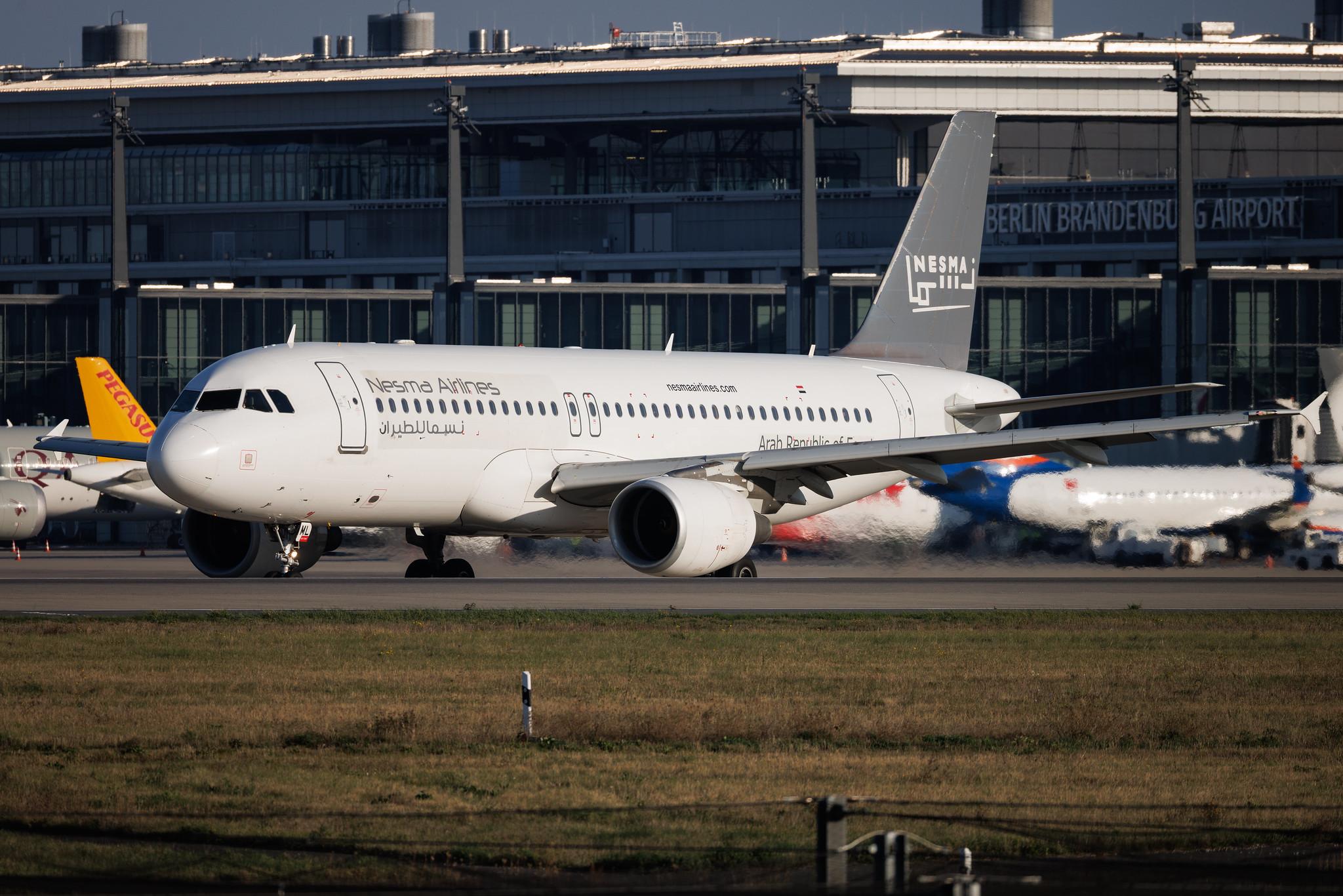 Flughafen Berlin Brandenburg: Nesma Airlines (NE / NMA) | Airbus A320-214 A320 | SU-NML | MSN 05175