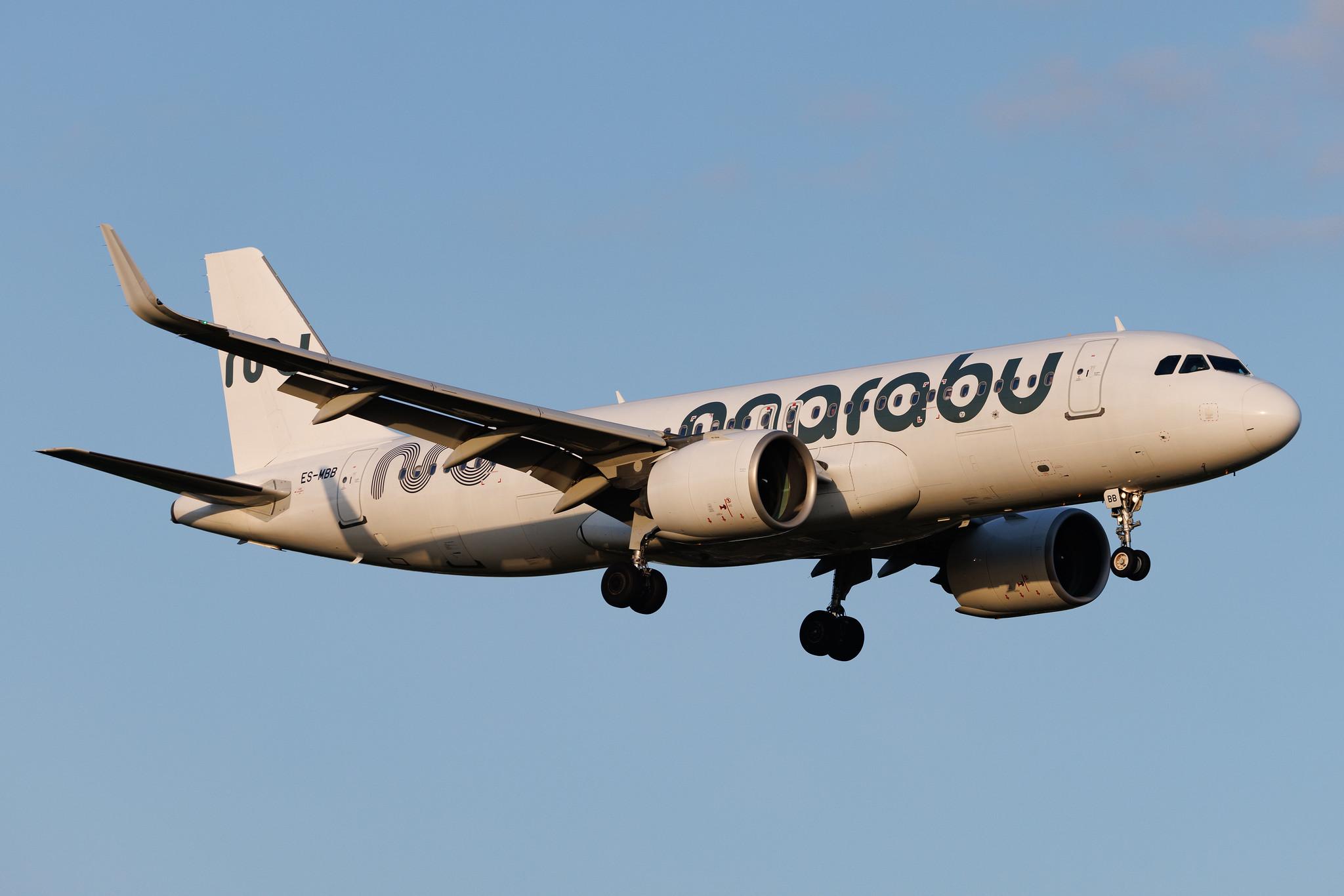 Hamburg Airport: Marabu (DI / MBU) | Airbus A320-271N A20N | ES-MBB | MSN 06914