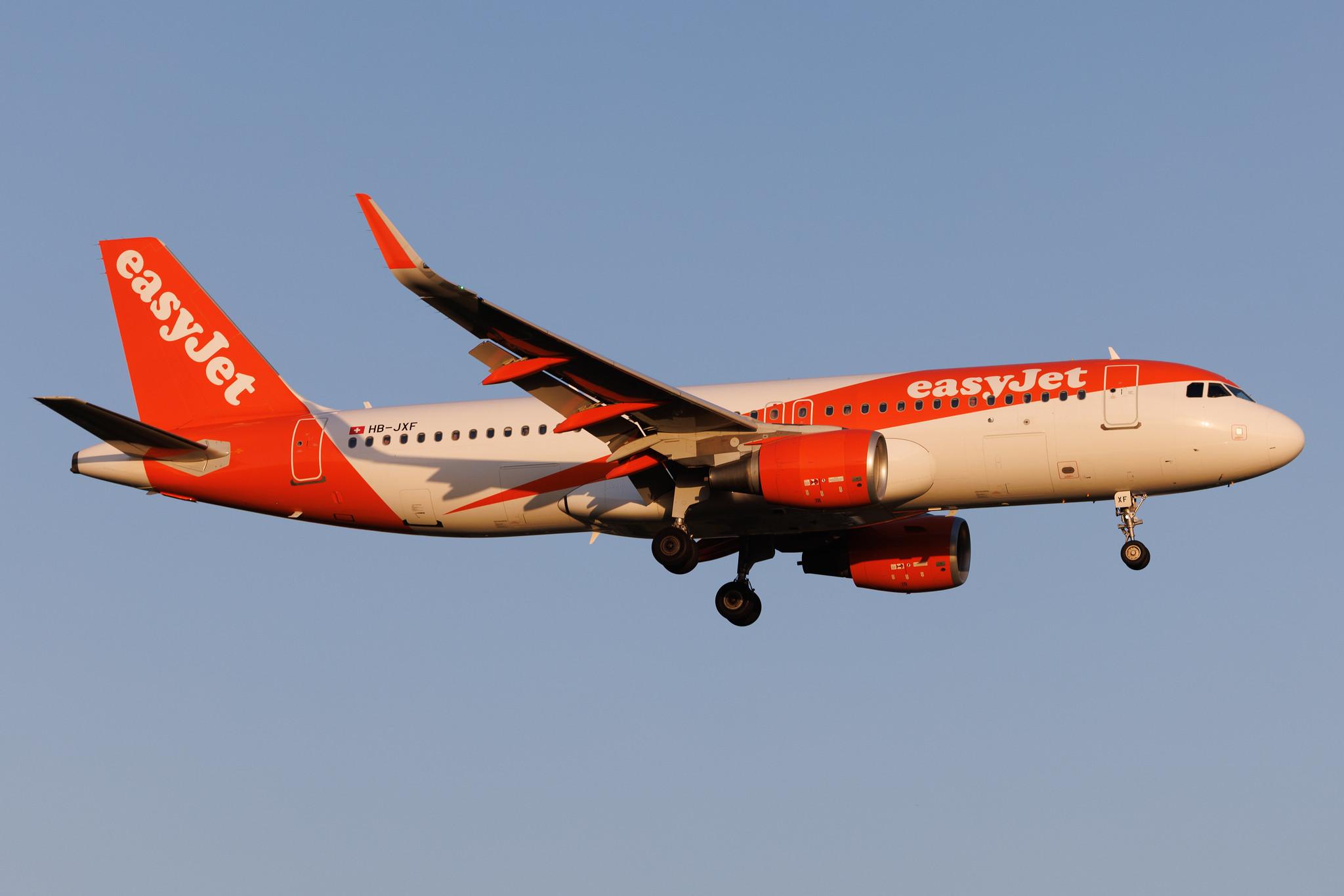Hamburg Airport: easyJet (U2 / EZY) | Operator: easyJet Switzerland | Airbus A320-214 A320 | HB-JXF | MSN 07340