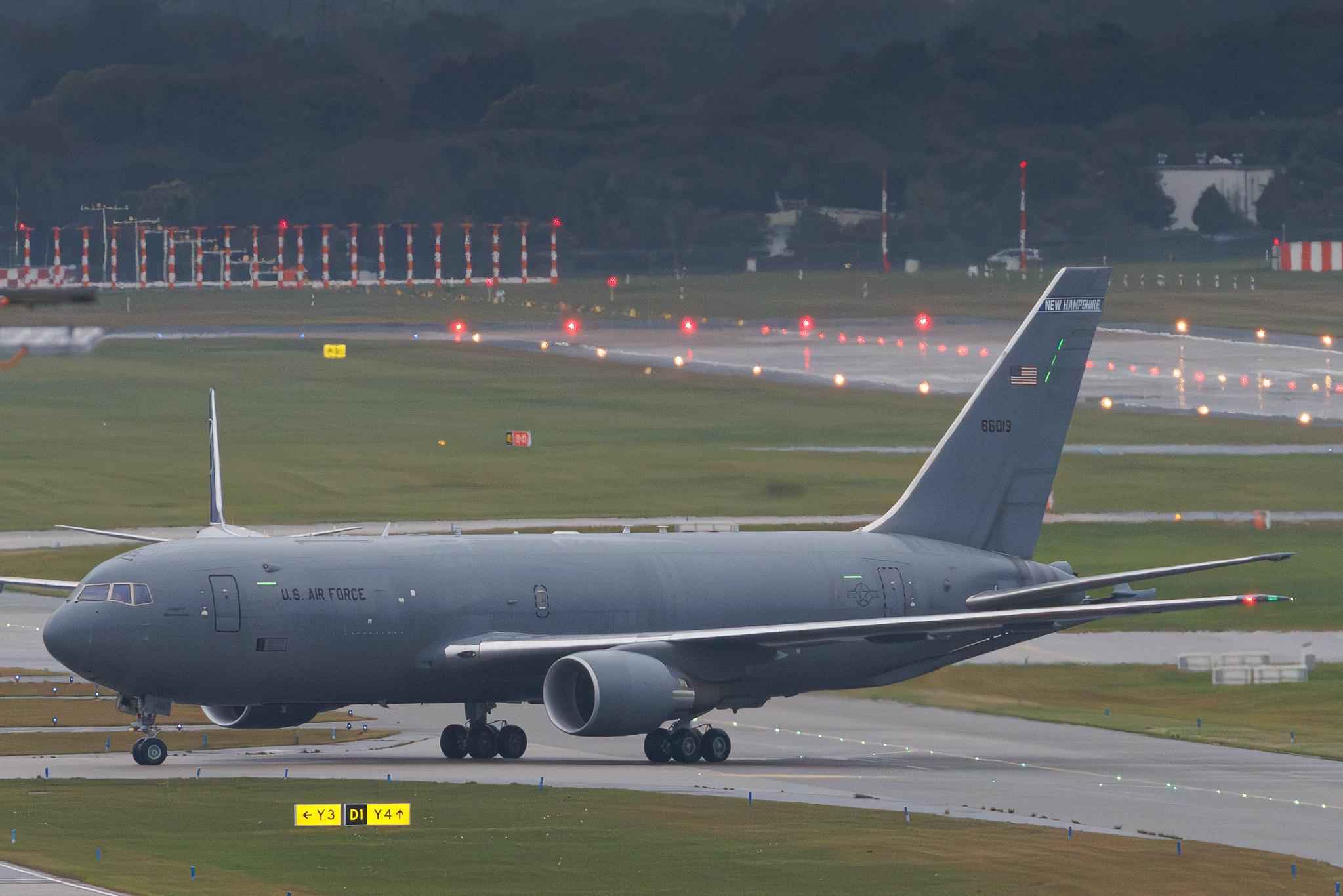 Hamburg Airport: United States - Air Force (RCH) | Boeing KC-46A Pegasus B762 | 16-46013 | MSN 34109