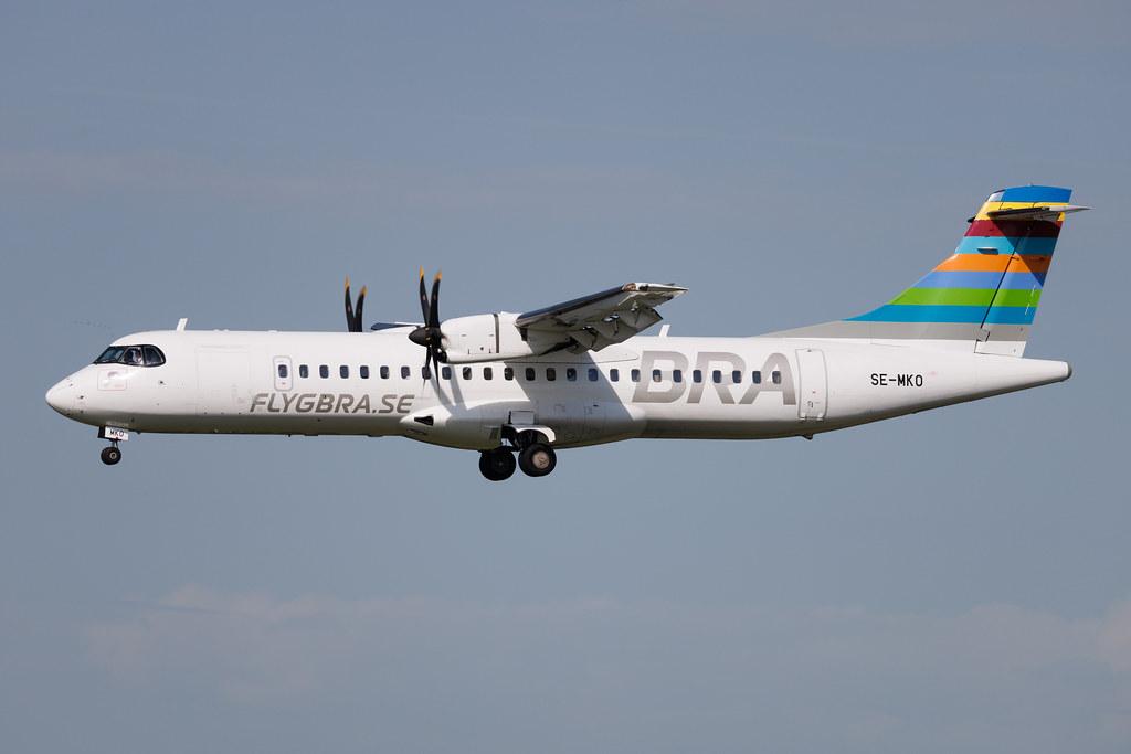 Hamburg Airport: BRA (TF / BRX) | ATR 72-600 AT76 | SE-MKO | MSN 1528