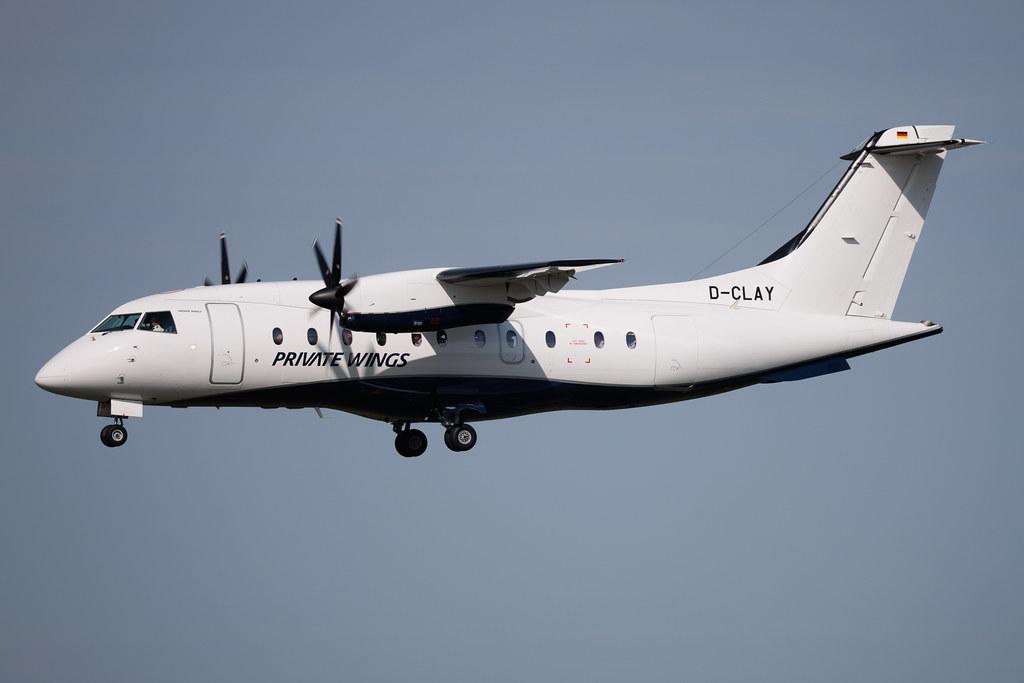 Hamburg Airport: Private Wings (JW / PWF) | Dornier 328-110 D328 | D-CLAY | MSN 3117