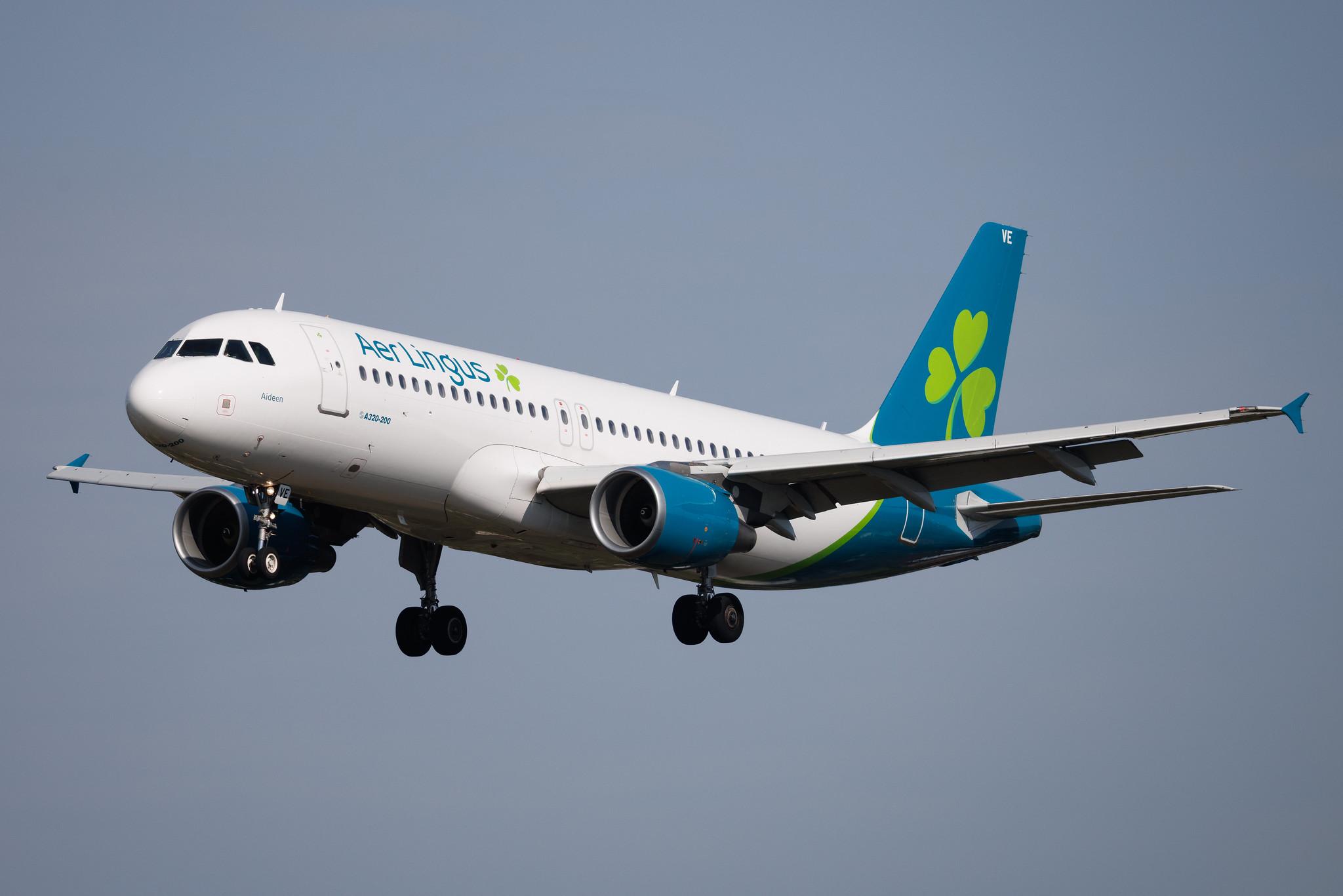 Hamburg Airport: Aer Lingus (EI / EIN) | Airbus A320-214 A320 | EI-DVE | MSN 3129