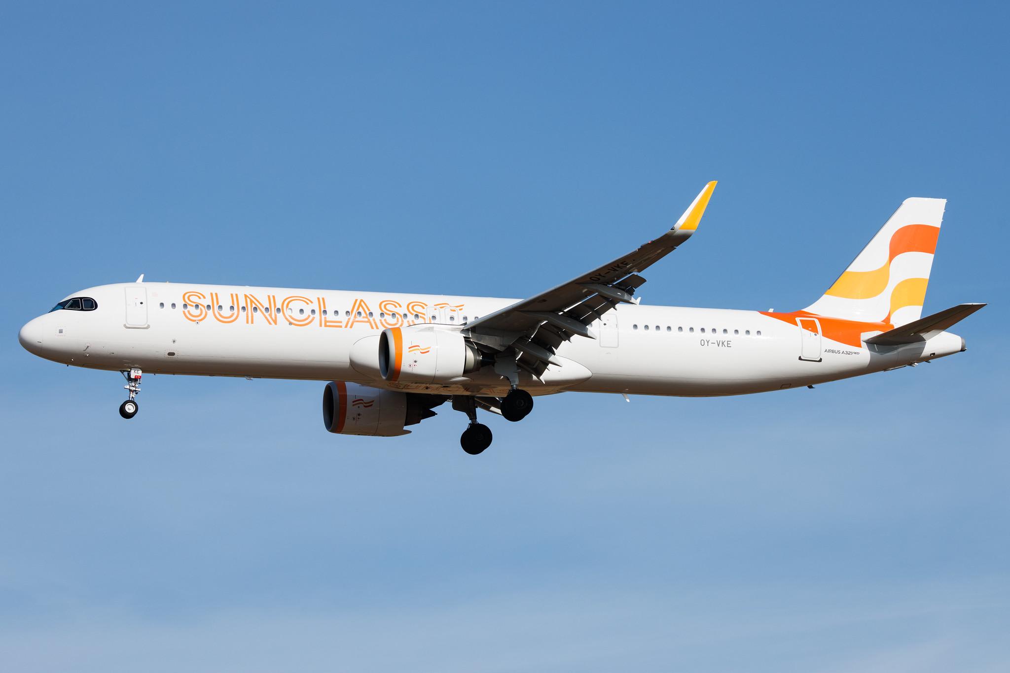 Palma de Mallorca Airport: Sunclass Airlines (DK / VKG) |  Airbus A321-251NX A21N | OY-VKE | MSN 12679